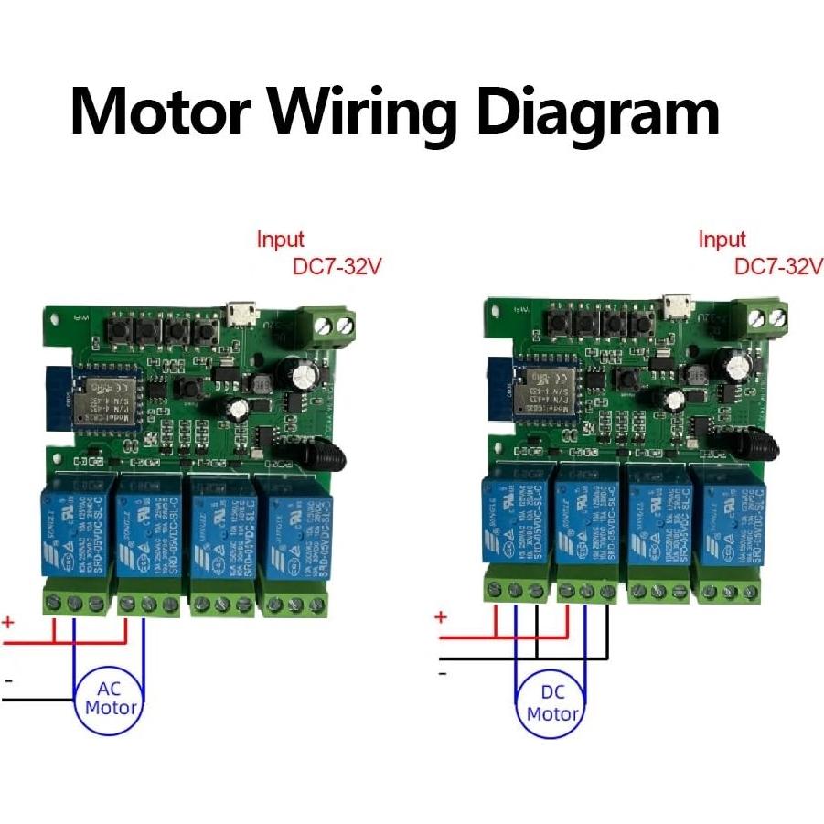 Interruptor Inteligente WiFi MHCOZY 4CH Control Remoto Bluetooth