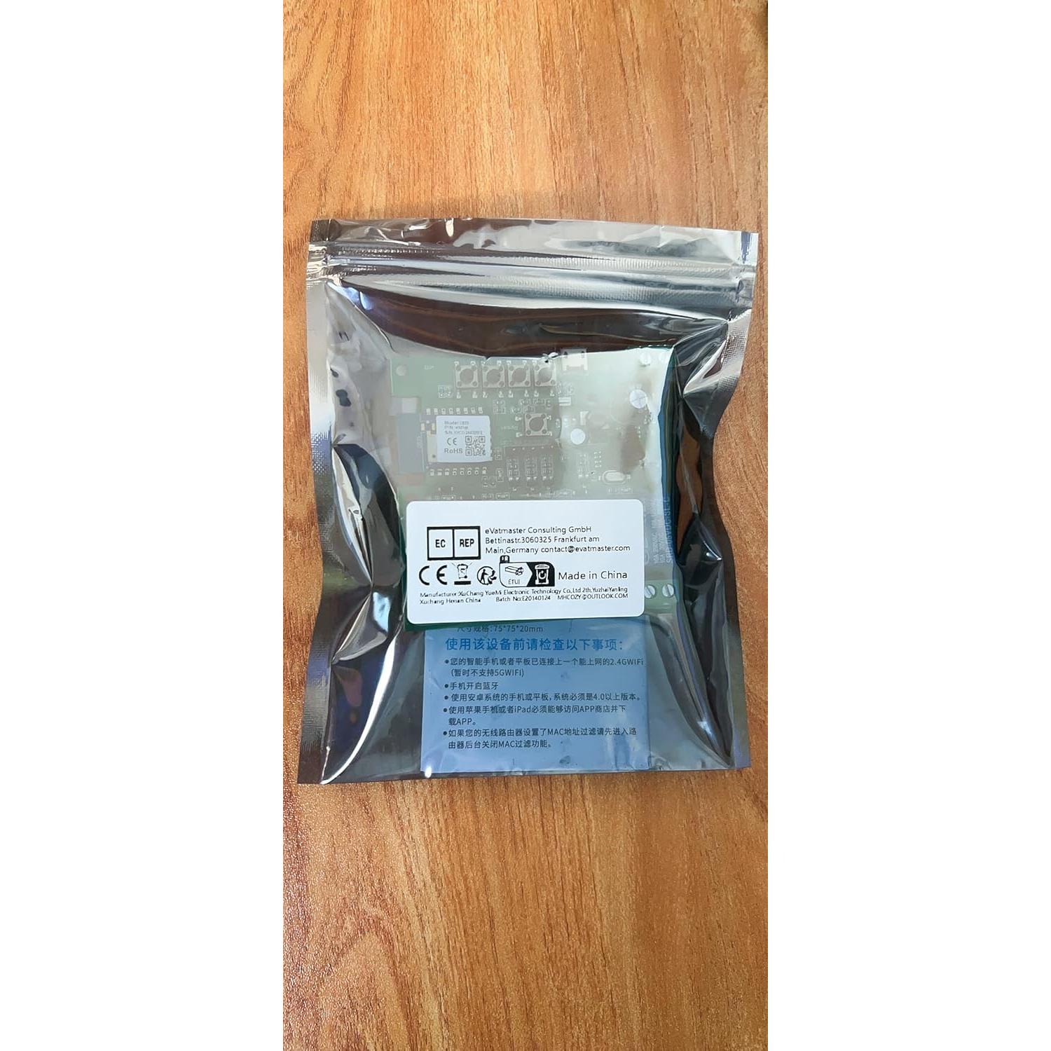 Interruptor Inteligente WiFi MHCOZY 4CH Control Remoto Bluetooth