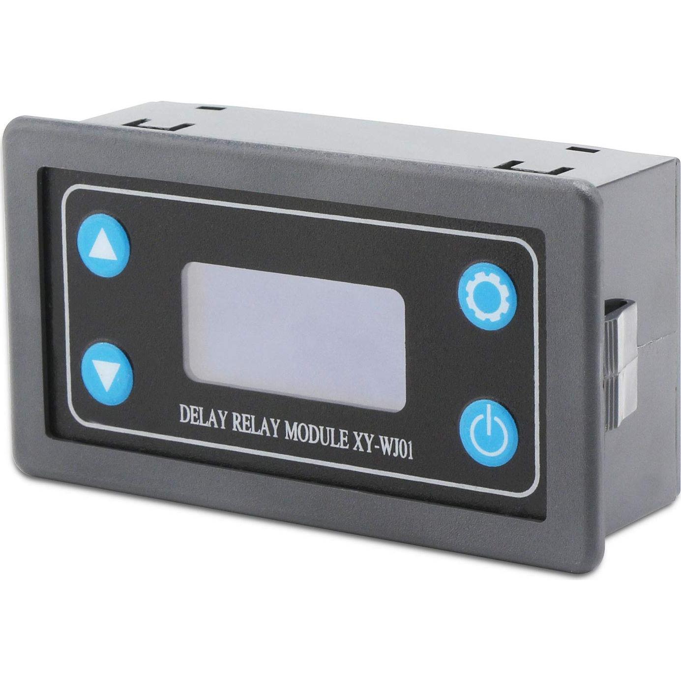 Módulo de Relé Temporizador DROK DC 6-30V 10A LCD 9999min