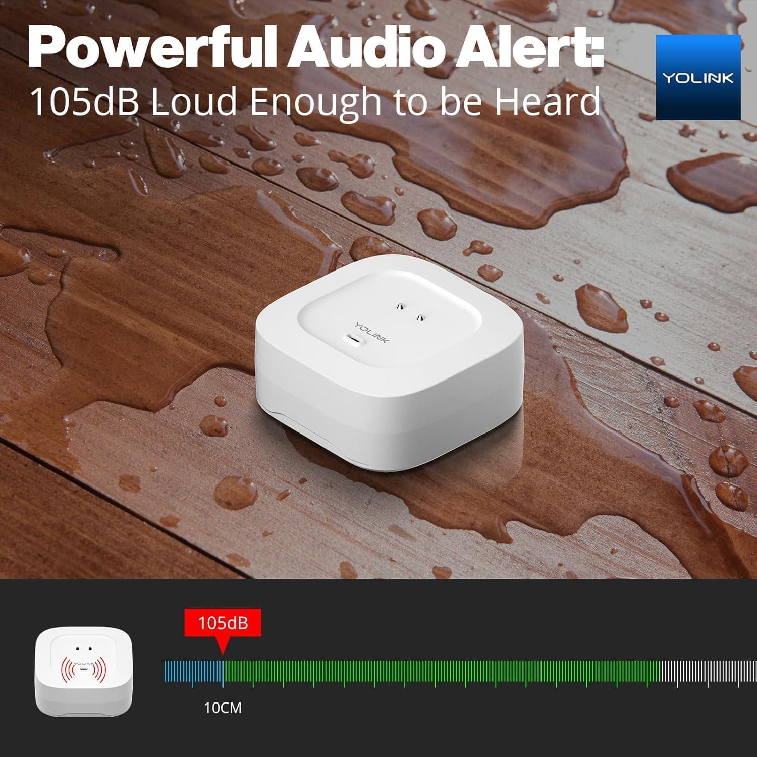 Kit de Inicio Hogar Inteligente YoLink con 2 Sensores de Fugas