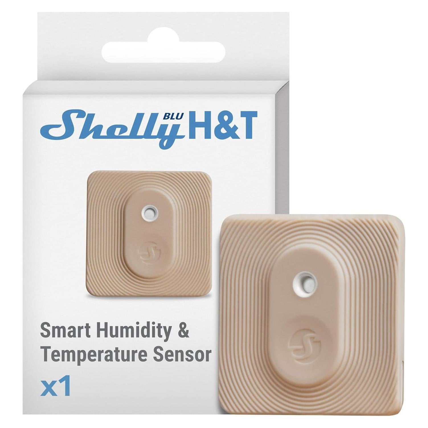 Sensor de Temperatura y Humedad Bluetooth Shelly BLU H&T