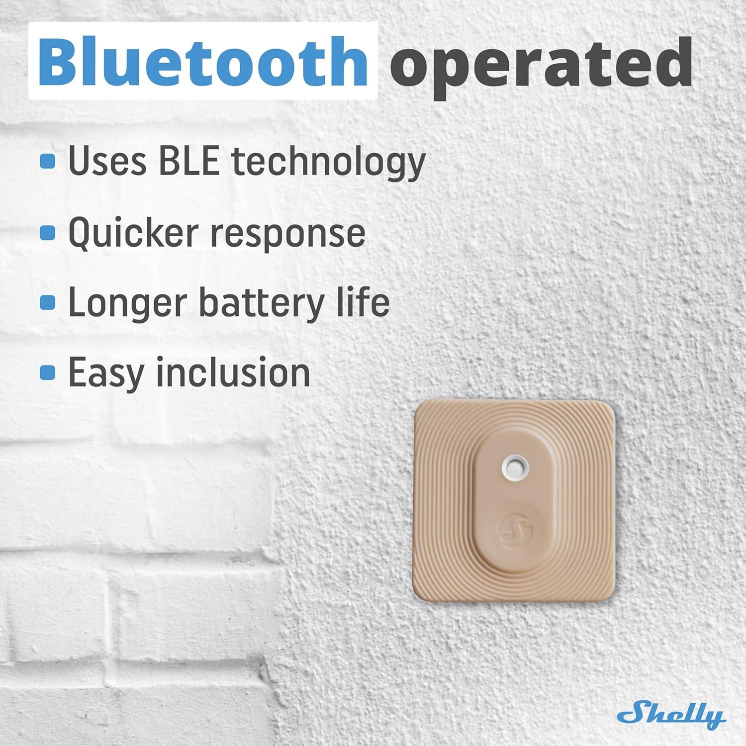 Sensor de Temperatura y Humedad Bluetooth Shelly BLU H&T