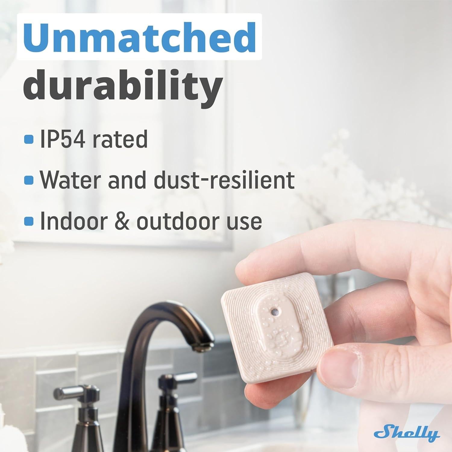 Sensor de Temperatura y Humedad Shelly BLU H&T IP54