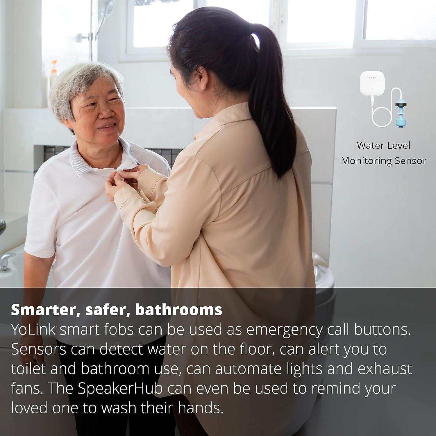 Sensor de Nivel de Agua Inalámbrico YoLink YS7904, 105dB