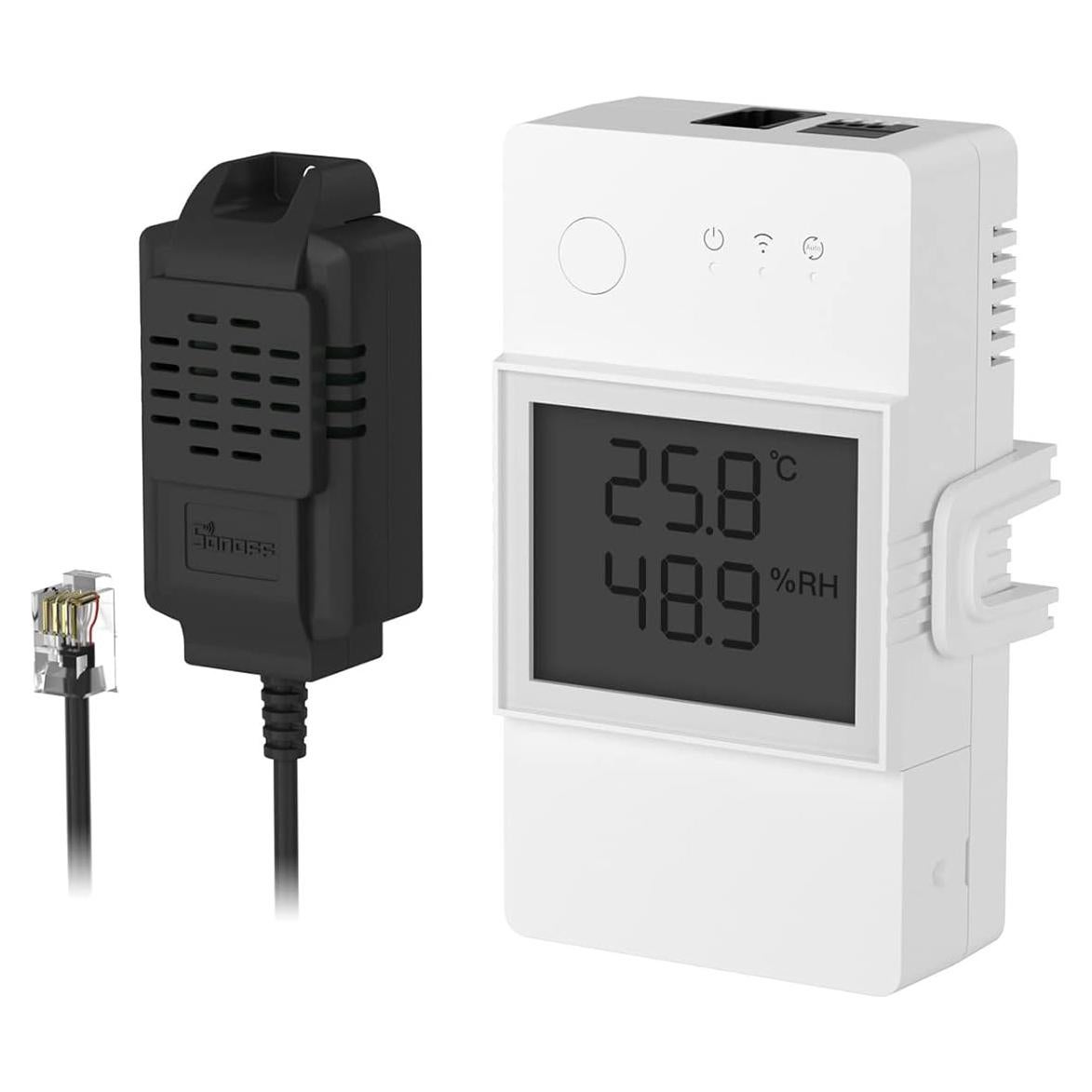 Interruptor Inteligente WiFi SONOFF THR320D con Monitoreo de Temperatura