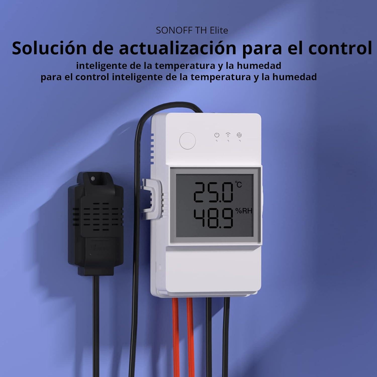 Interruptor Inteligente WiFi SONOFF THR320D con Monitoreo de Temperatura