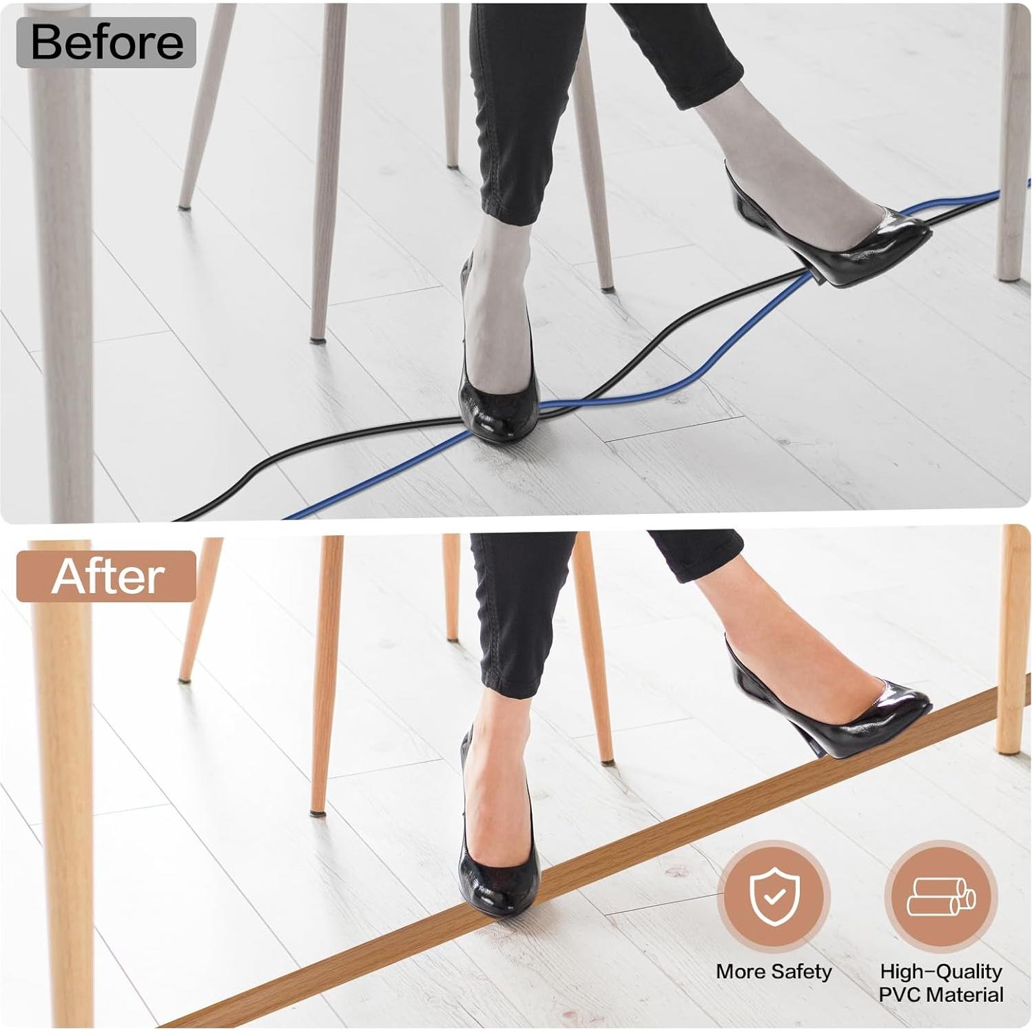 Cubierta de cable para suelo LSGCQ 3,05 m madera clara