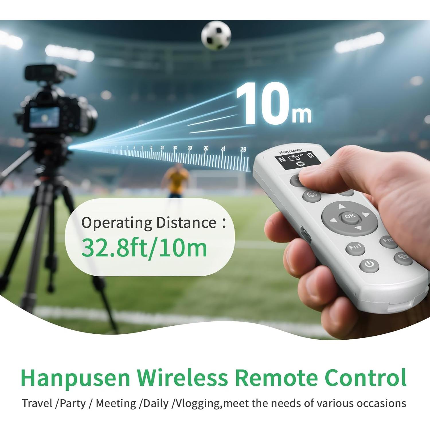 Disparador Remoto Inalámbrico Hanpusen para Nikon Z6 II/Z7 II