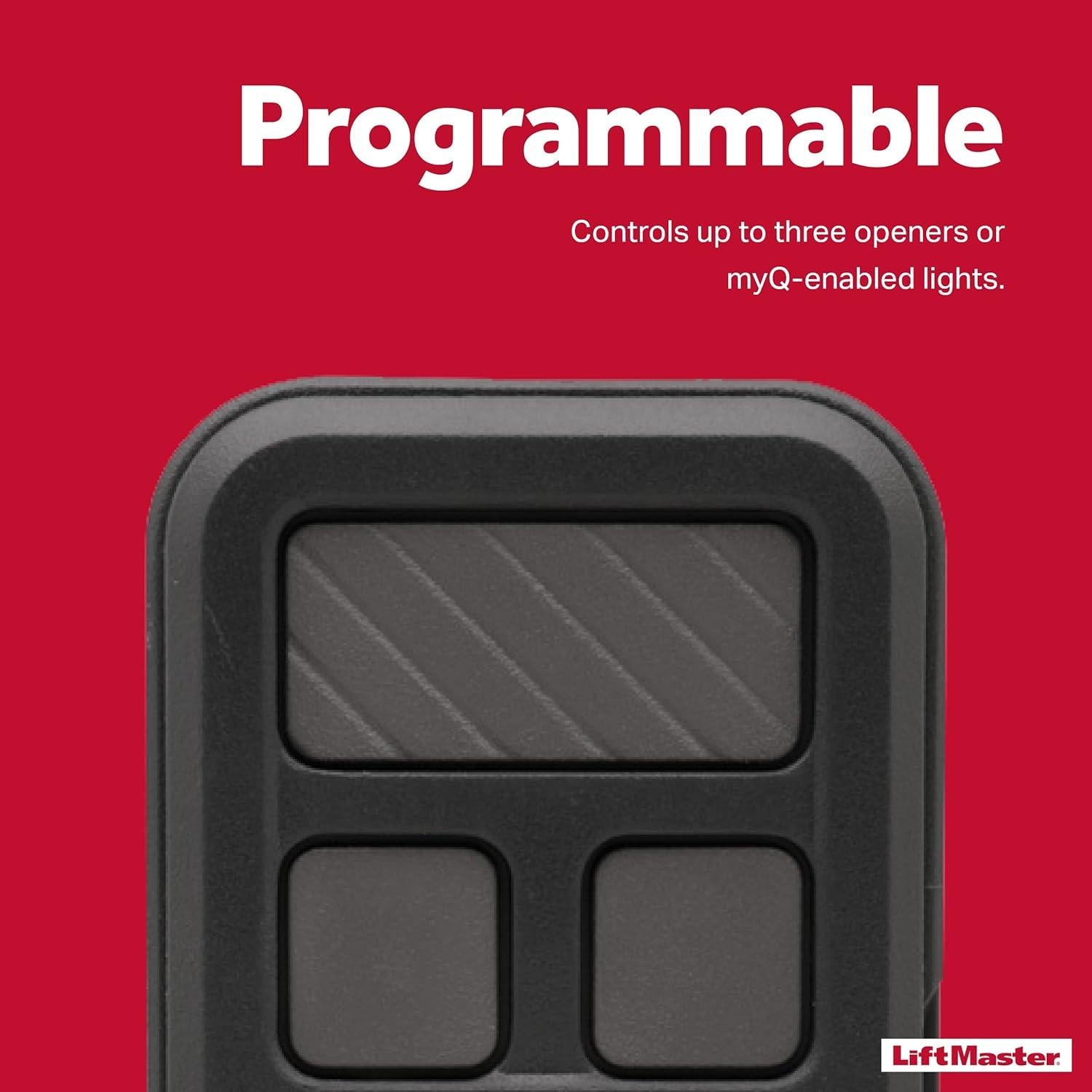 Control Remoto Mini LiftMaster 890MAX para Puertas de Garaje