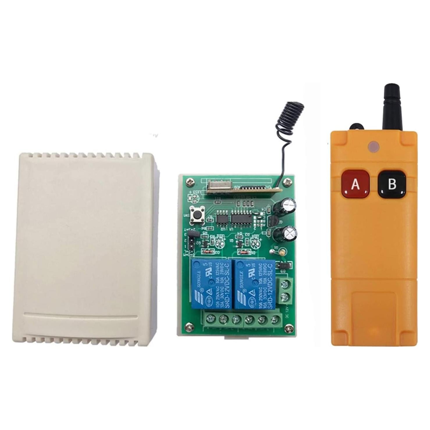 Interruptor Remoto Inalámbrico Kaleinavi 2 Canales 12-48V