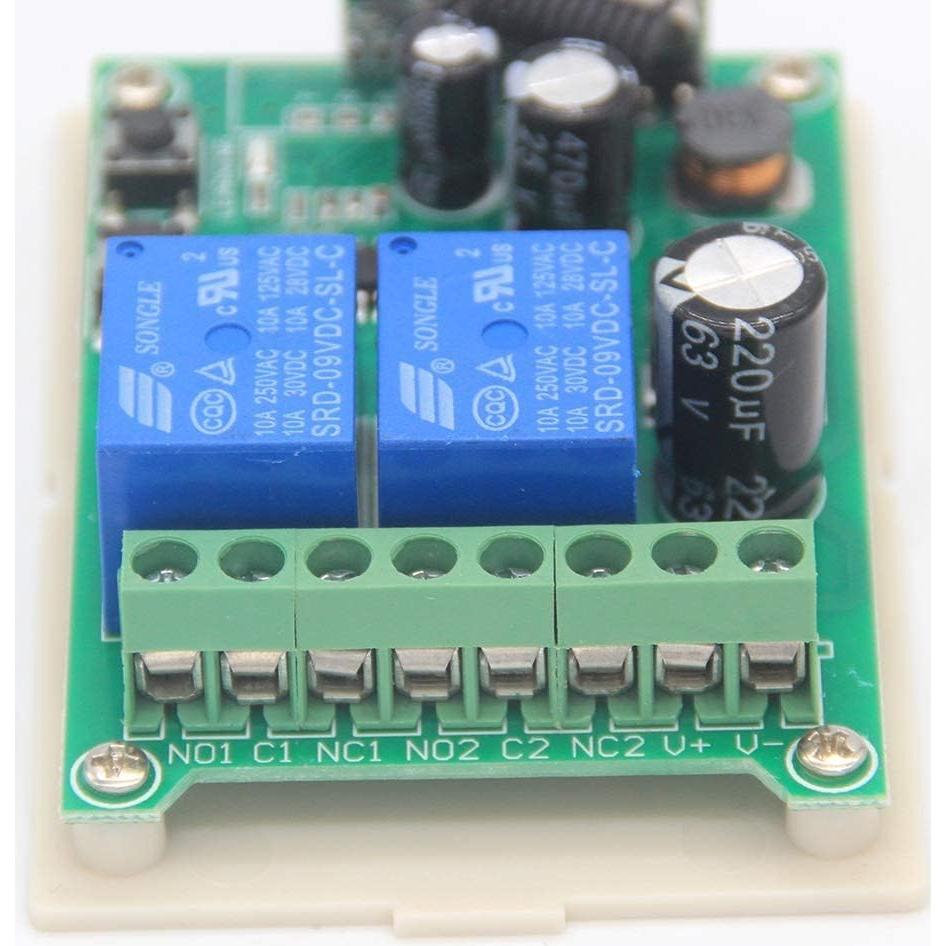 Interruptor Remoto Inalámbrico Kaleinavi 2 Canales 12-48V