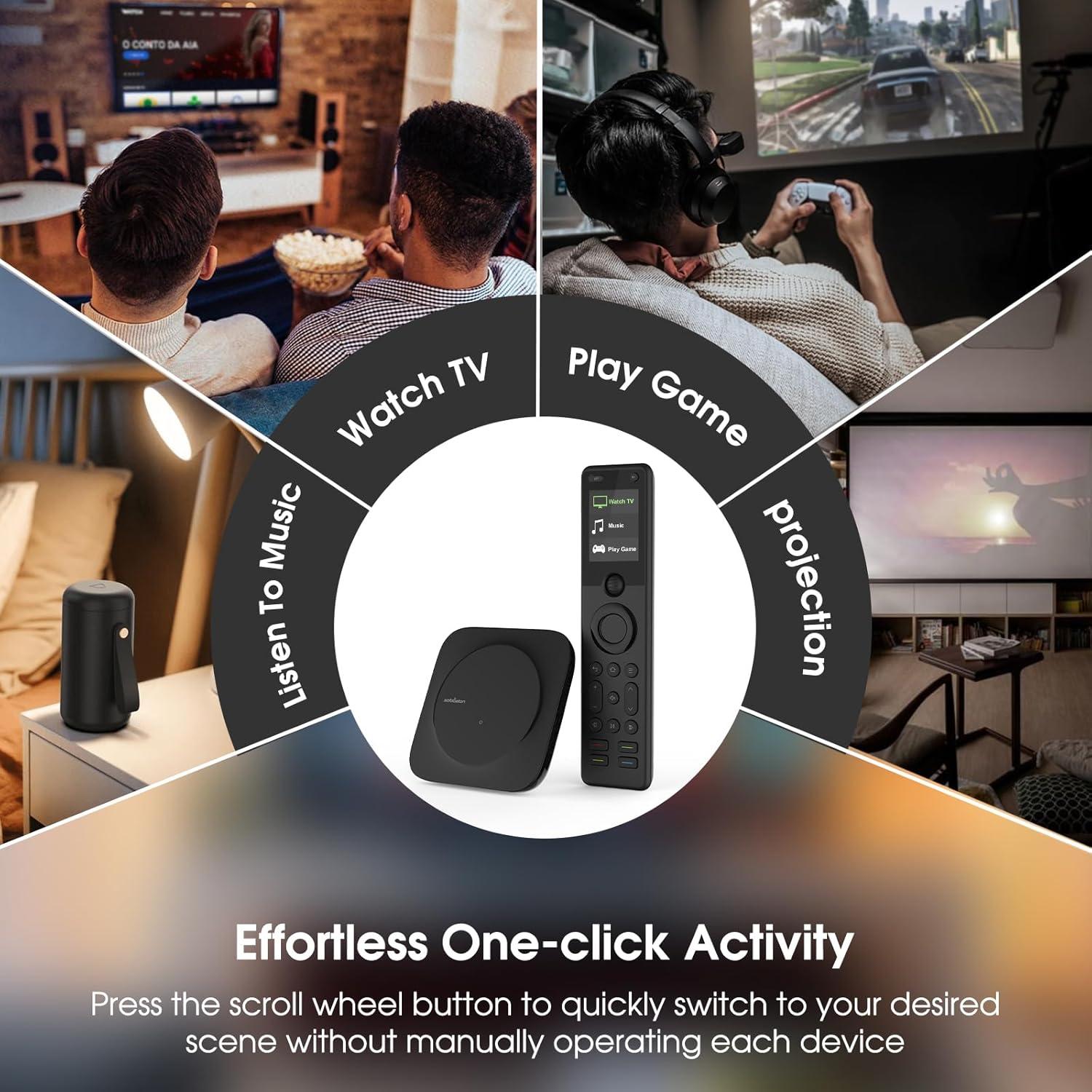 Control Remoto Universal SofaBaton X1S con Hub - Compatible 500,000 Dispositivos