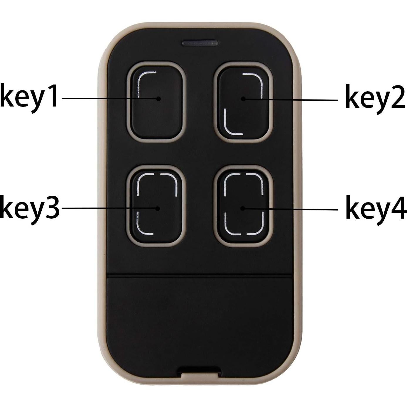 Control Remoto Universal XIHADA para Puerta de Garaje 4 Botones