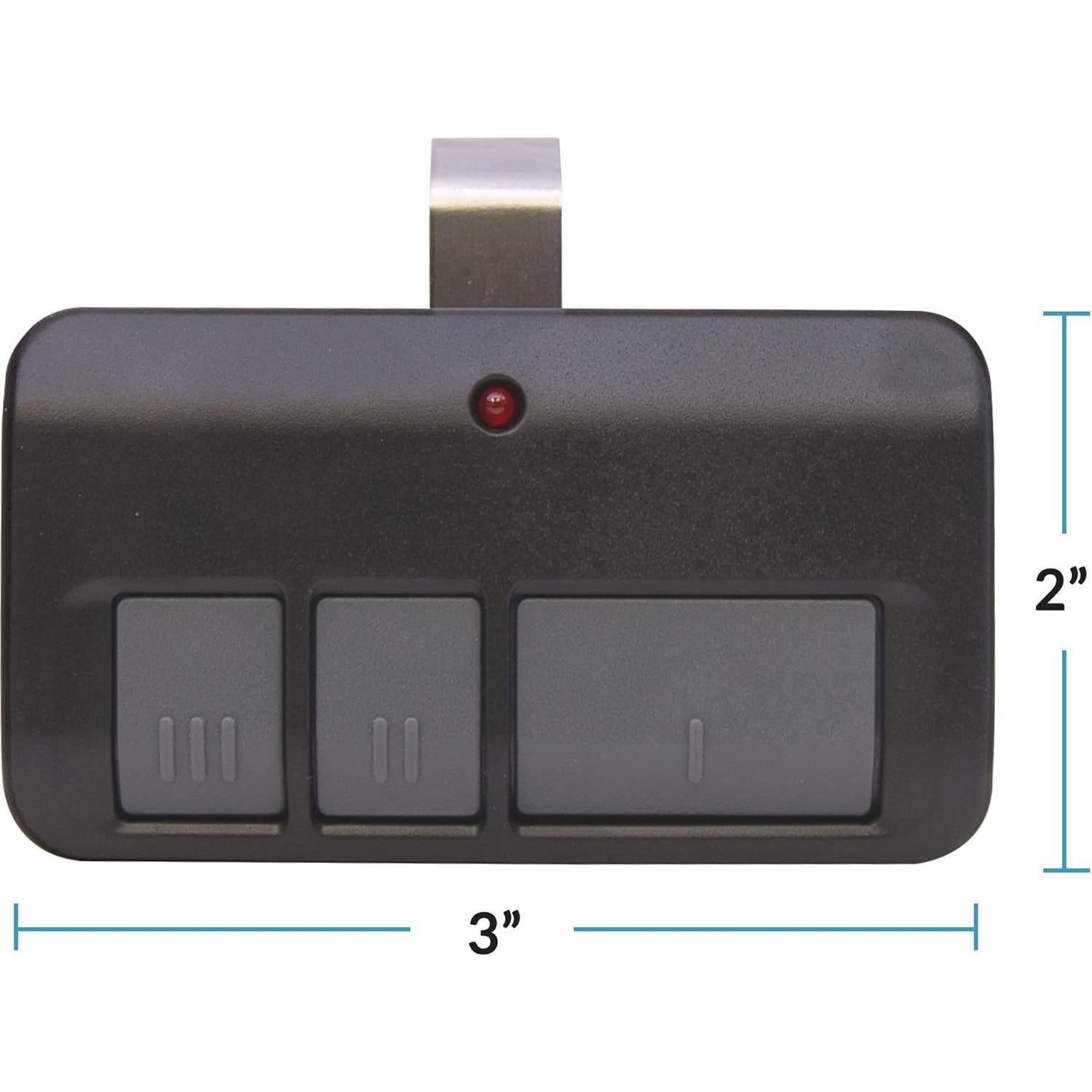 Control Remoto de Garaje Garage2Go GD R27 MLT 3B-X2 - 2 Paquete