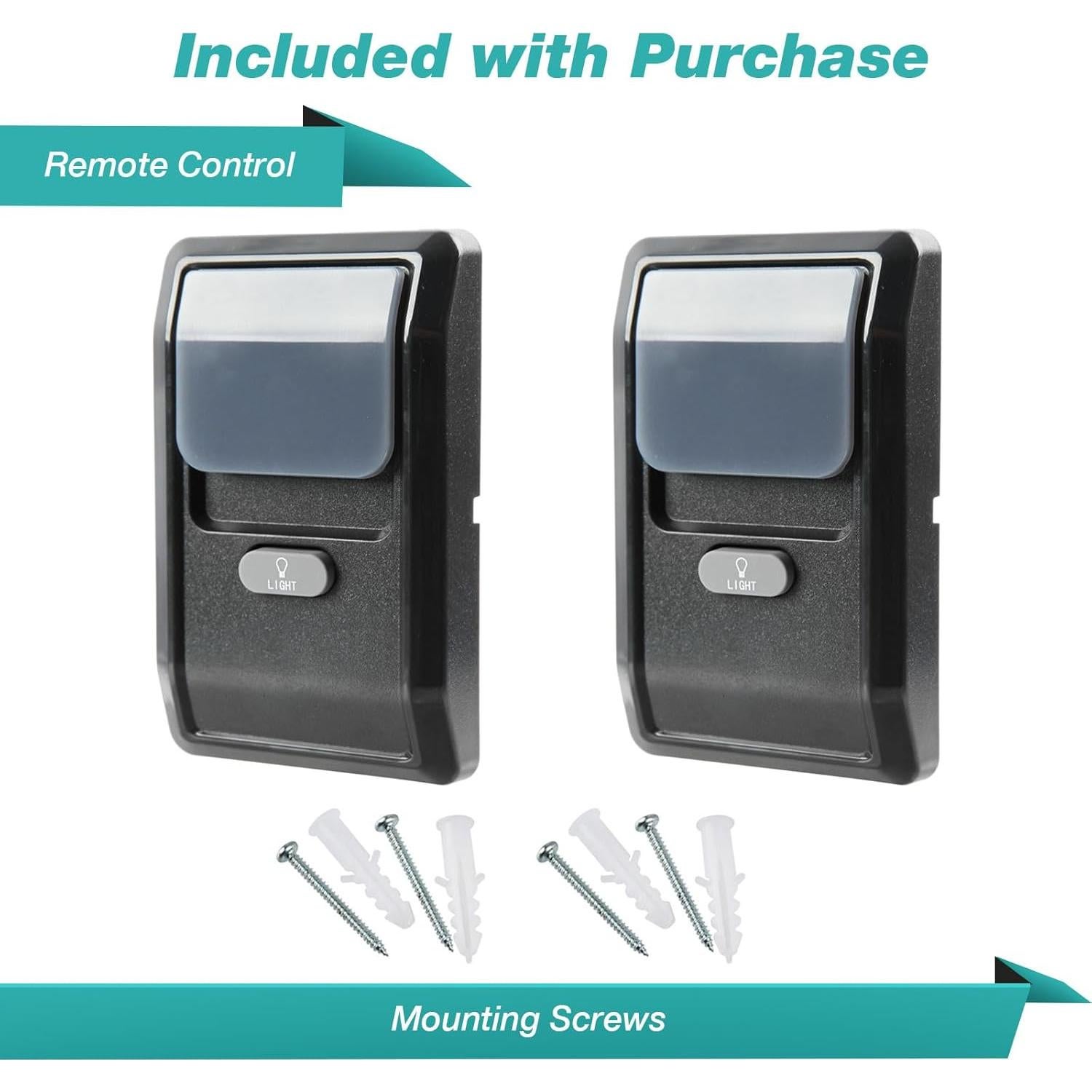 Control Remoto de Puerta de Garaje Garage Outlet KM-GDR-R47-WP-2X