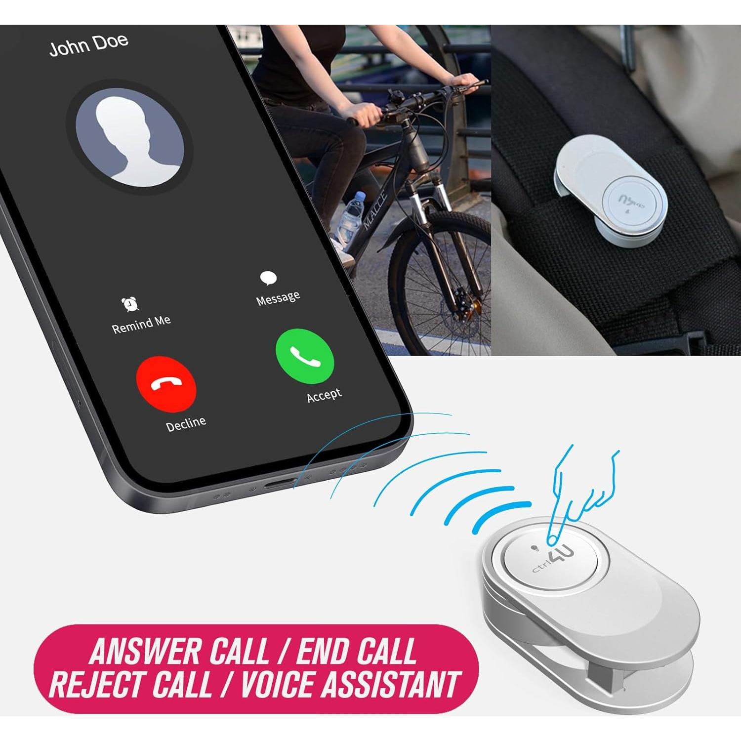 Control Remoto Bluetooth Multifuncional Yipai Plata