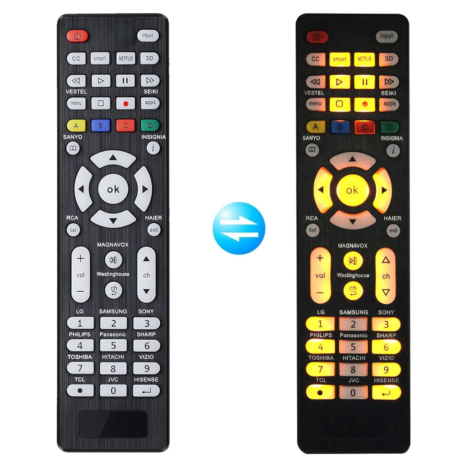 Control Remoto Universal SMATAR para TV Samsung, LG, Sony