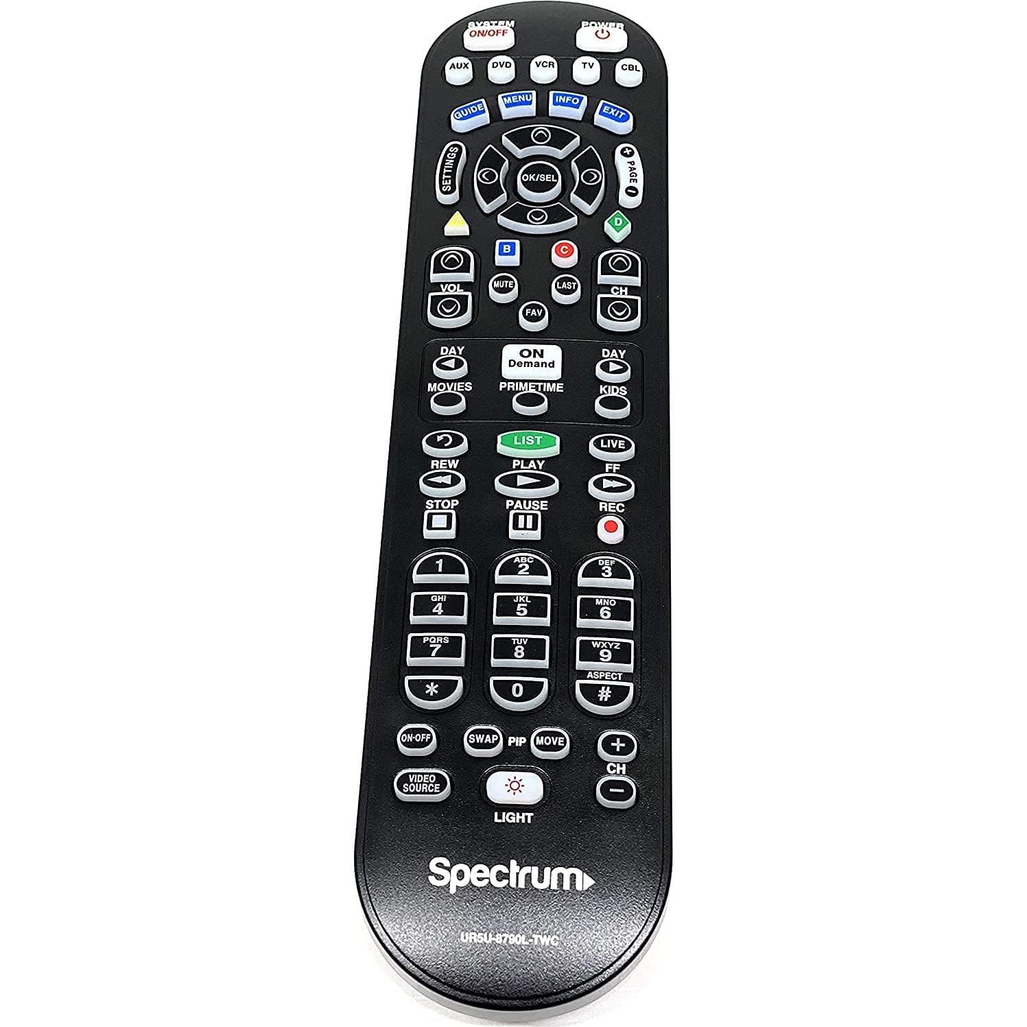 Control Remoto Universal SPECTRUM CLIKR-5 para TV y Cable