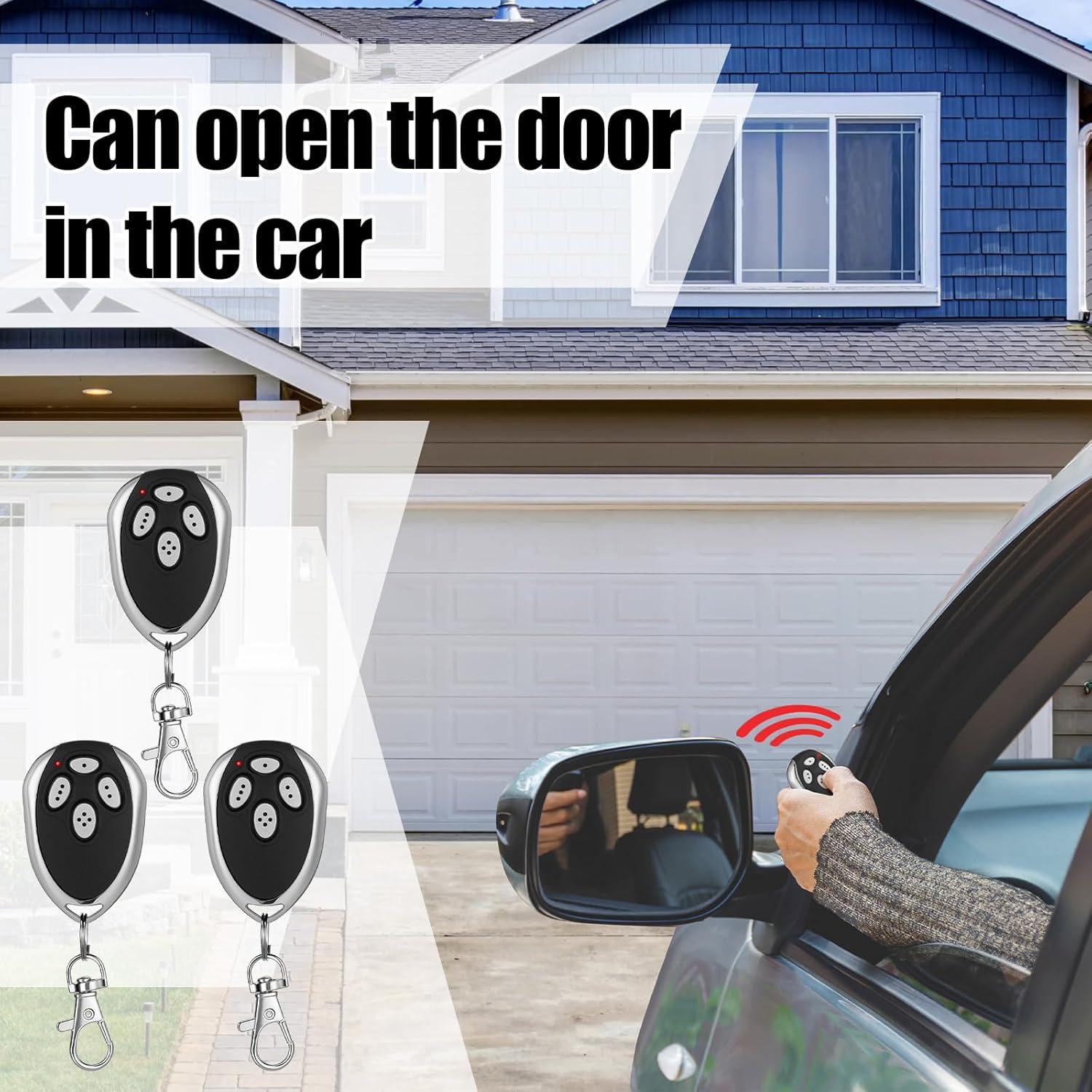 Abridor de Puerta Remoto Kingdder 3 Pcs 433.92MHz