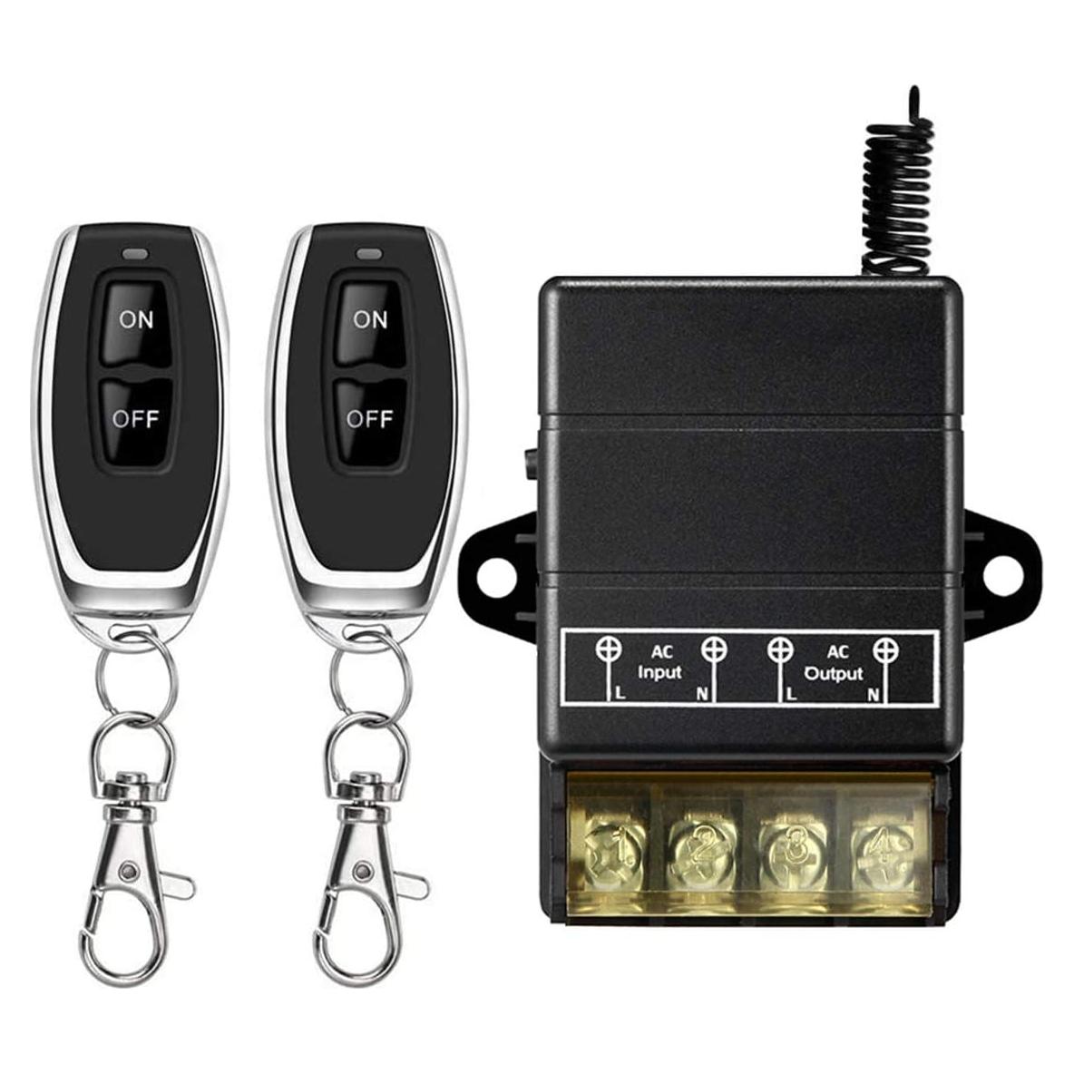 Interruptor Remoto Inalámbrico VONVOFF 30A 110V-240V 100m