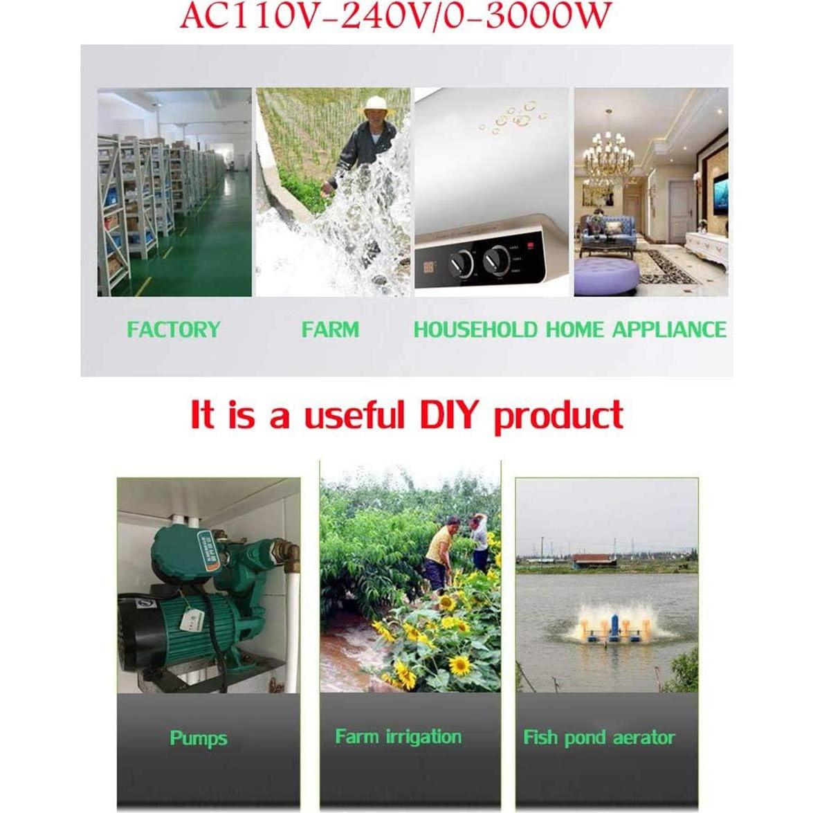 Interruptor Remoto Inalámbrico VONVOFF 30A 110V-240V 100m