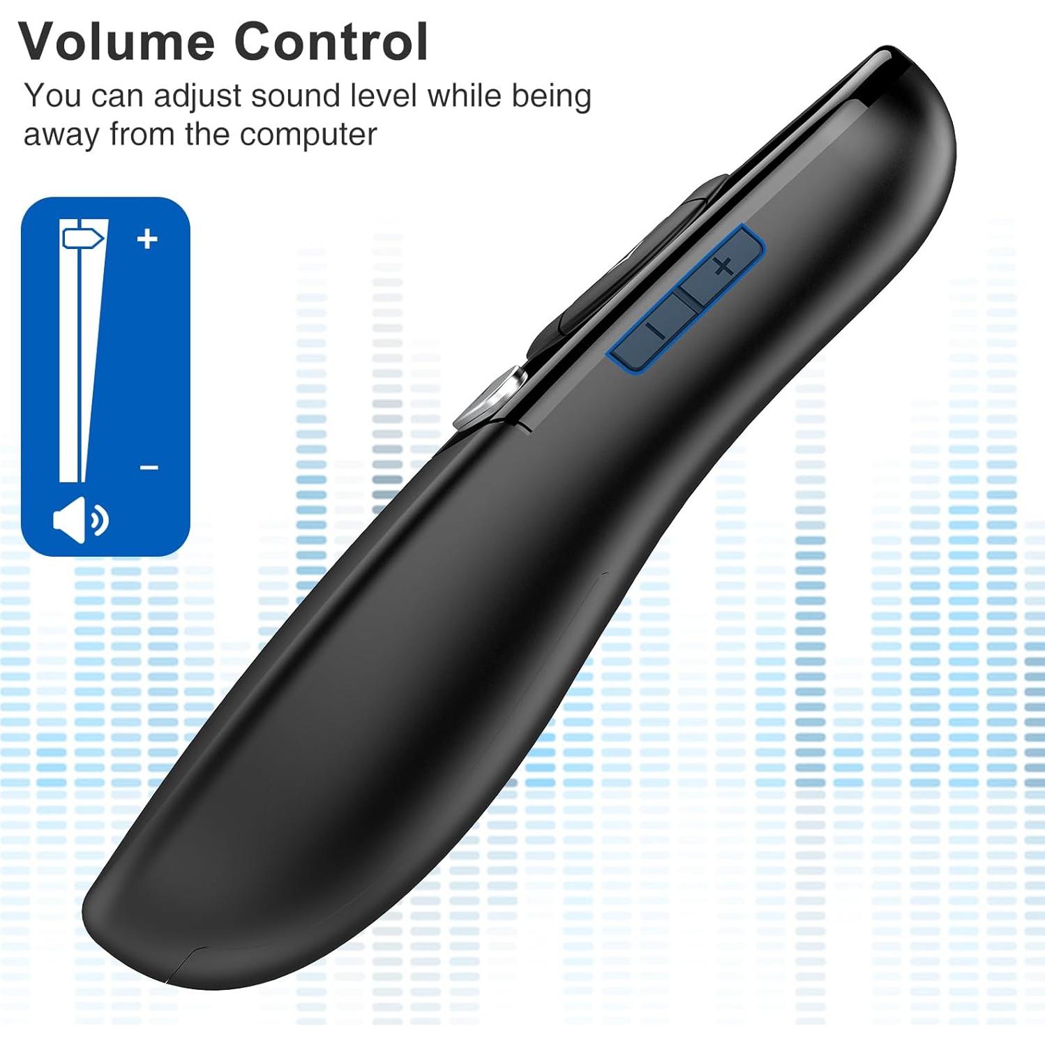 Puntero Inalámbrico DINOSTRIKE 2 en 1 USB A y C con Lupa