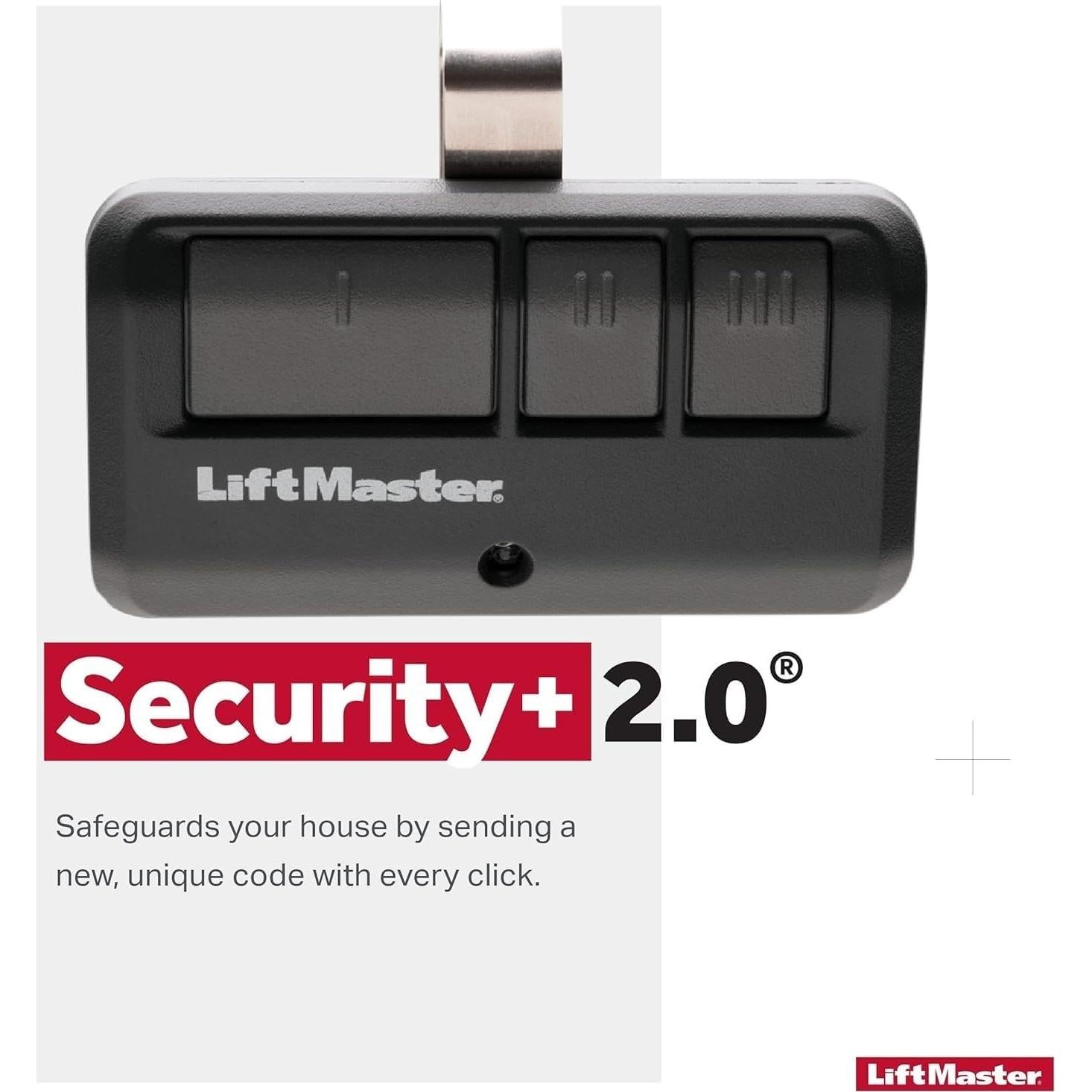 Control Remoto LiftMaster 893LM Security+ 2.0 3 Botones