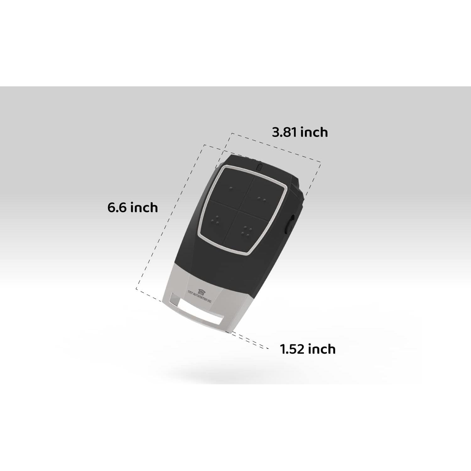 Control Remoto TMT TM4 4 Botones Programables Compacto