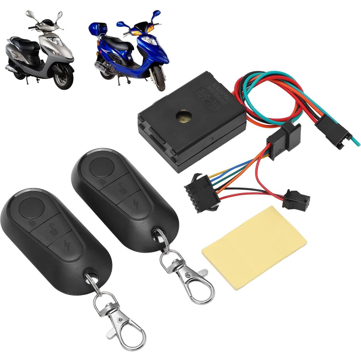 Sistema de Alarma Antirrobo Universal Demeras 36-72V para Scooter Eléctrico