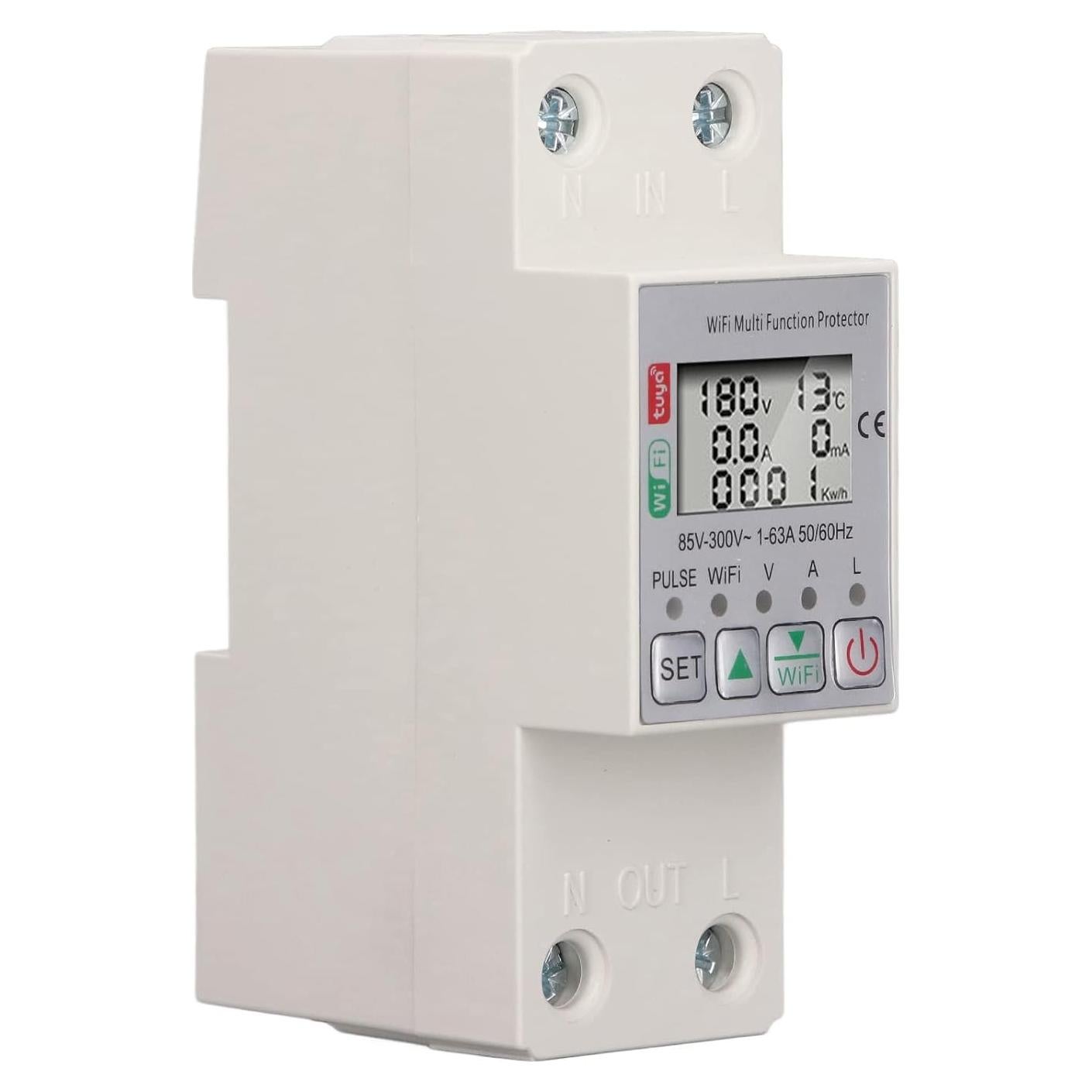 Interruptor Inteligente Asixxsix 63A Control Remoto APP Tuya