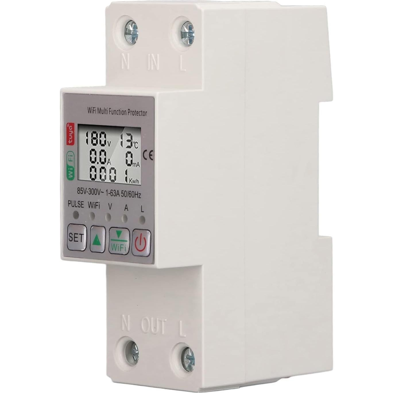 Interruptor Inteligente Asixxsix 63A Control Remoto APP Tuya