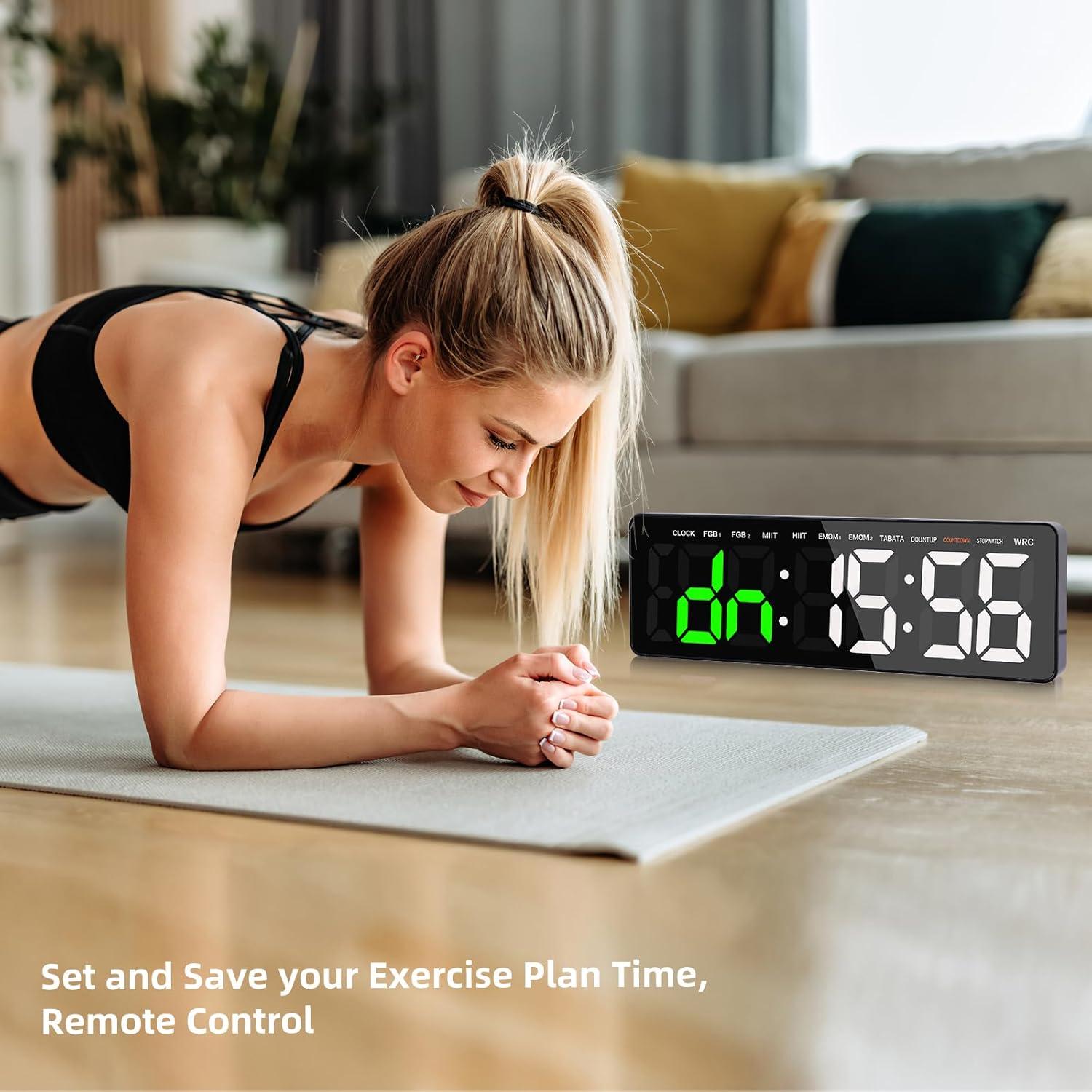 Temporizador Digital de Gimnasio AnExer VXTR04-GW 16.5" LED