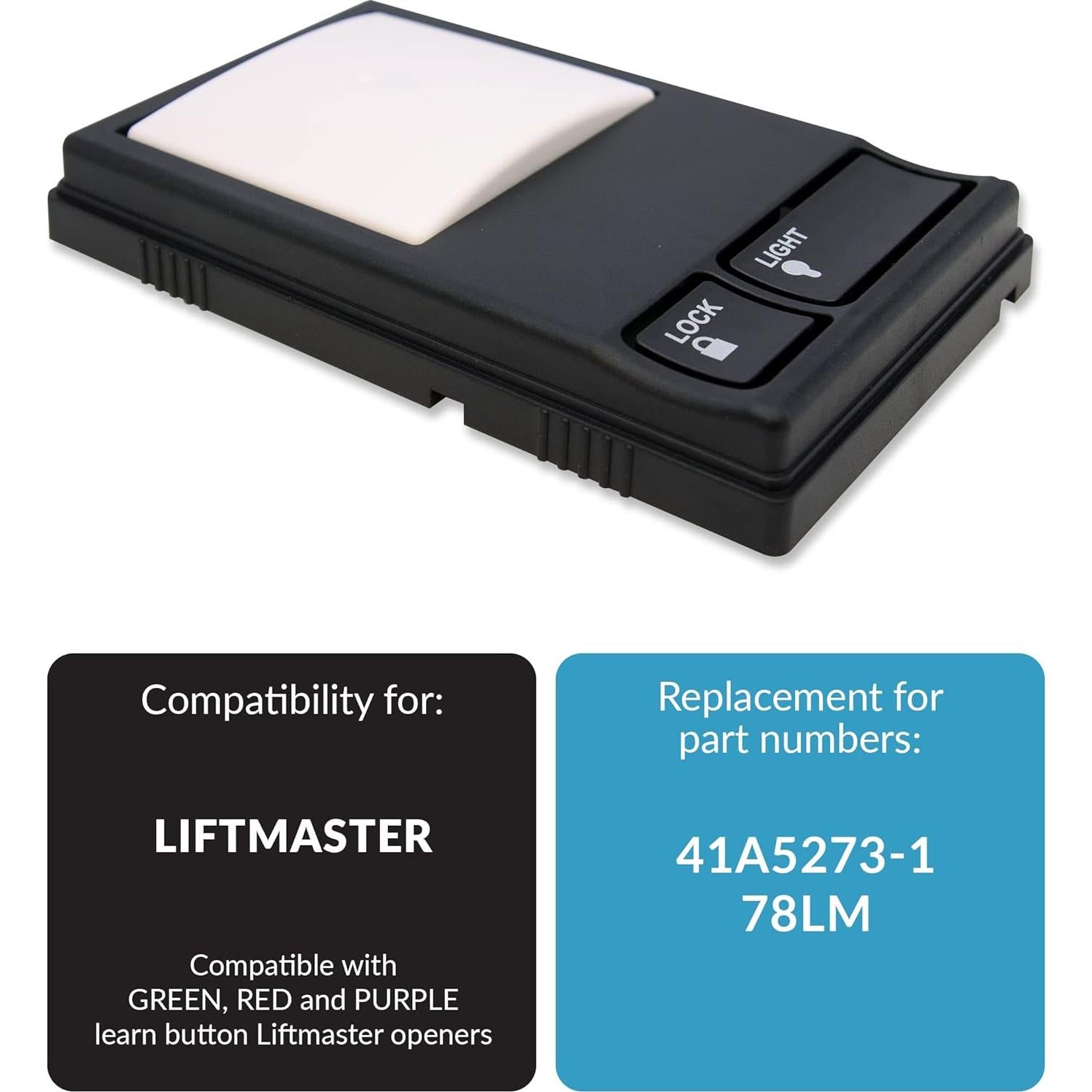 Reemplazo Control Remoto LiftMaster GD R25 BIG-X2 Paquete de 2