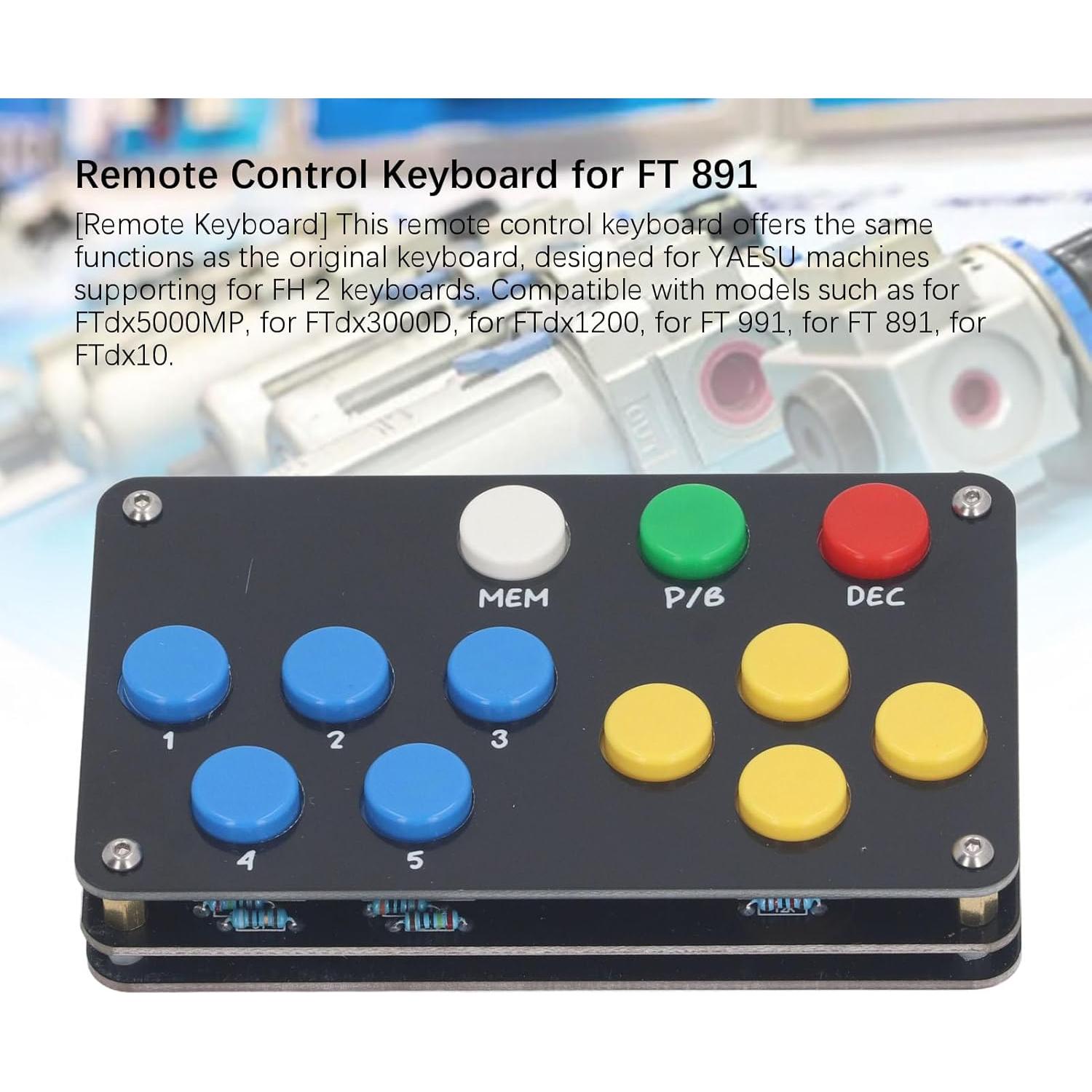 Teclado Remoto de Radio de Onda Corta WALFRONT para Yaesu