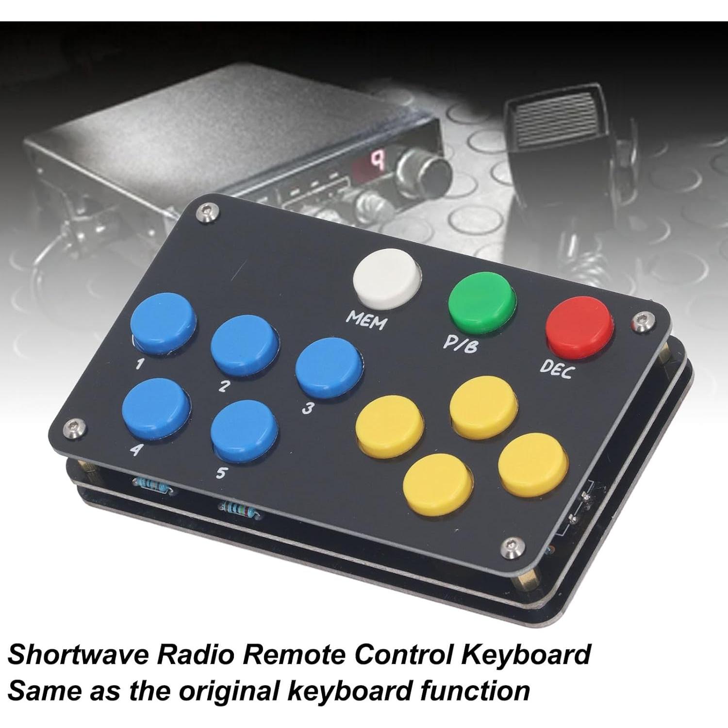 Teclado Remoto de Radio de Onda Corta WALFRONT para Yaesu