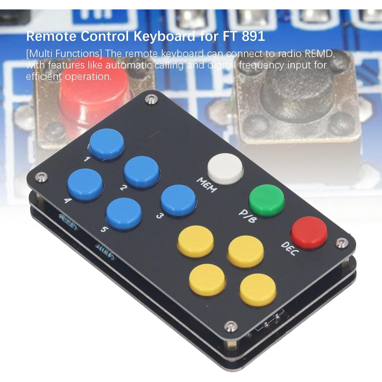 Teclado Remoto de Radio de Onda Corta WALFRONT para Yaesu