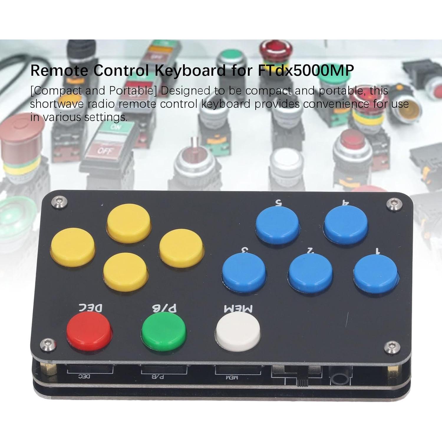 Teclado Remoto de Radio de Onda Corta WALFRONT para Yaesu