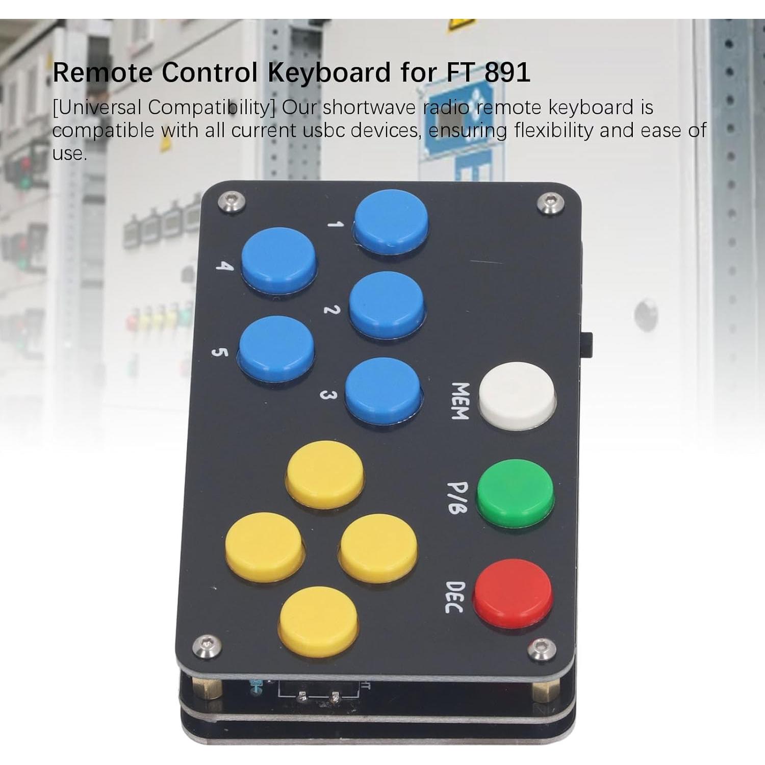 Teclado Remoto de Radio de Onda Corta WALFRONT para Yaesu