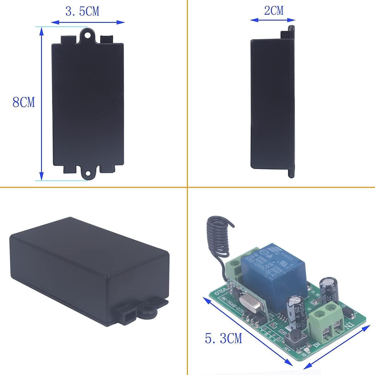 Interruptor Inalámbrico DC 12V 10A Mangood Control Remoto
