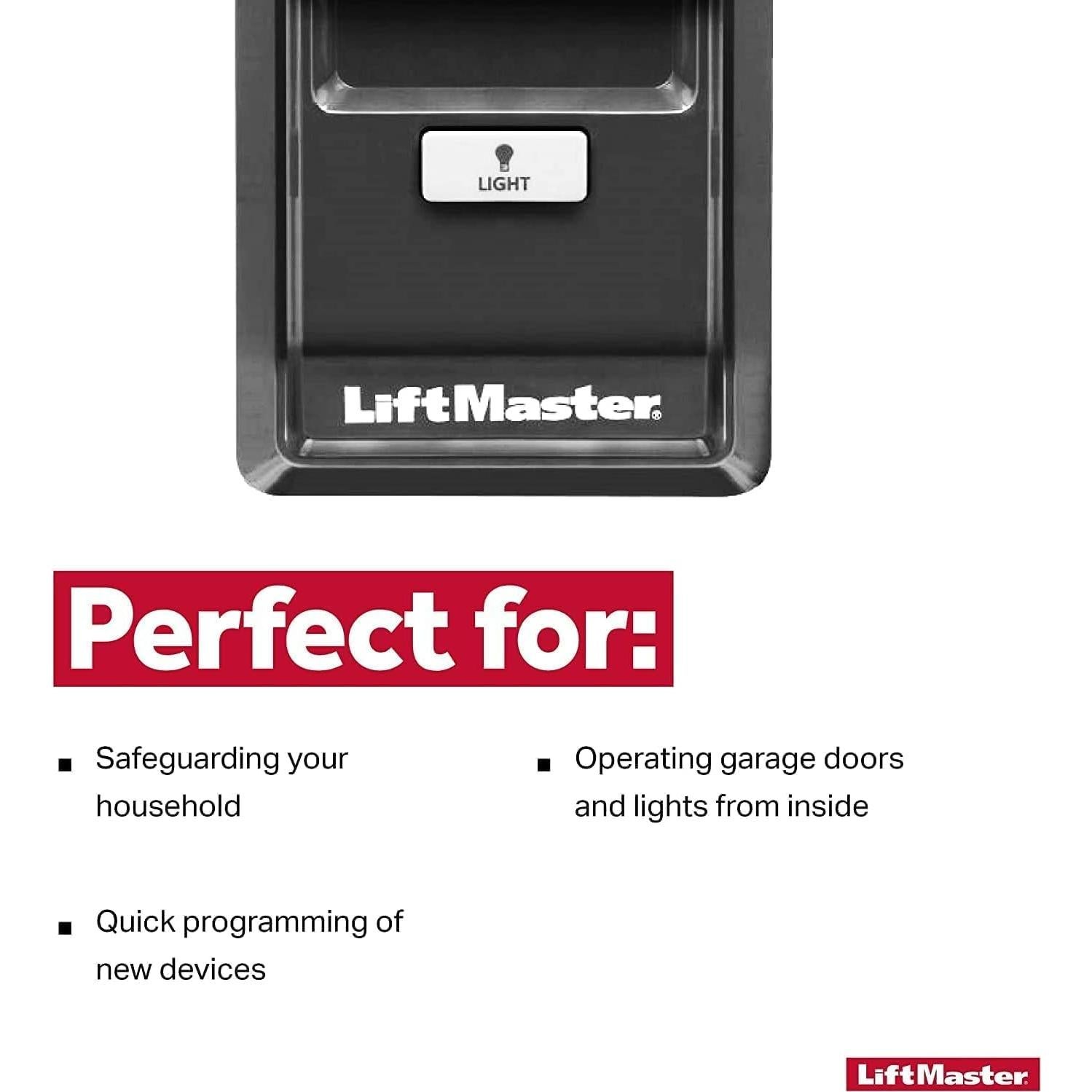 Panel de Control LiftMaster 882LMW para Puertas de Garaje