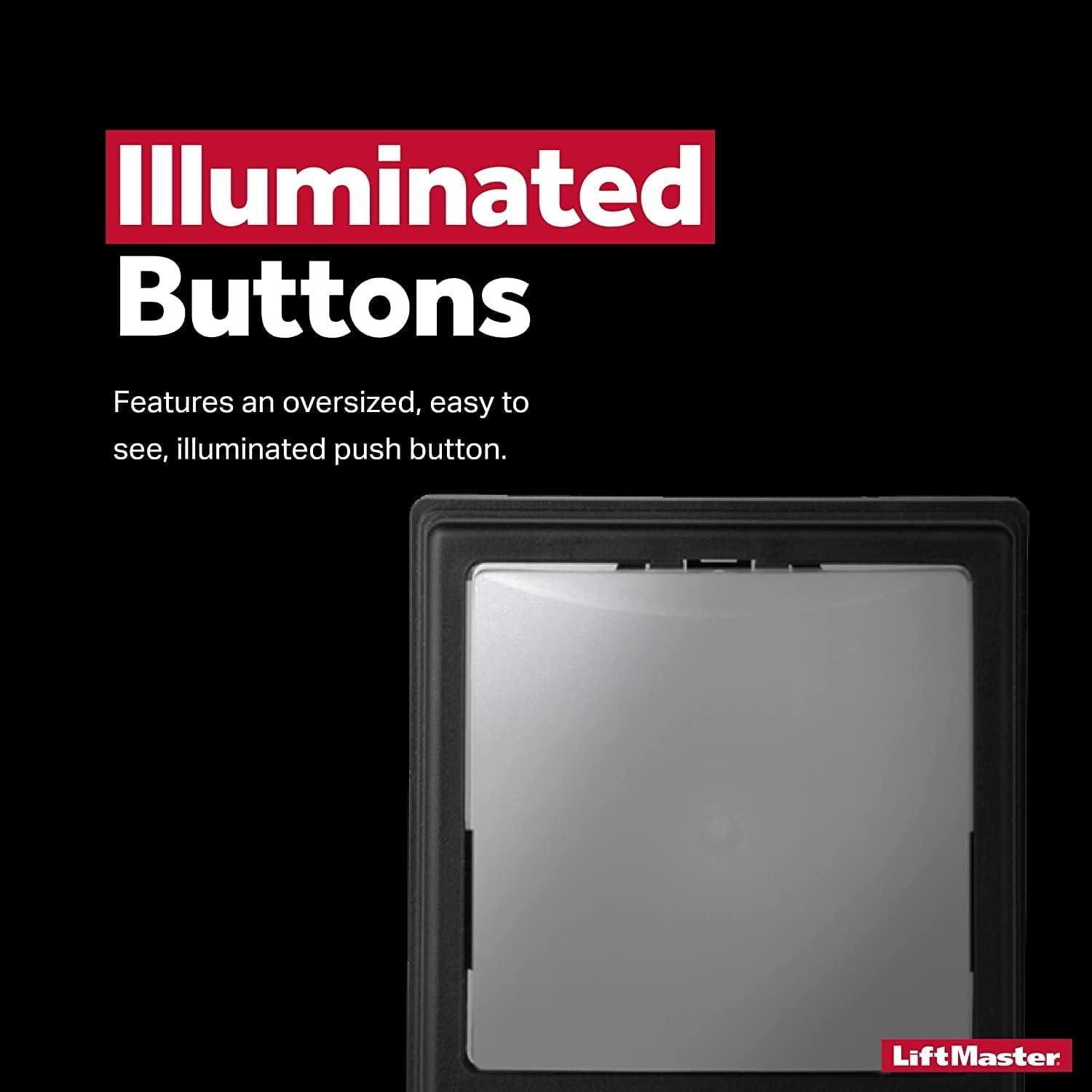 Control de Pared Multifuncional LiftMaster 78LM para Garaje