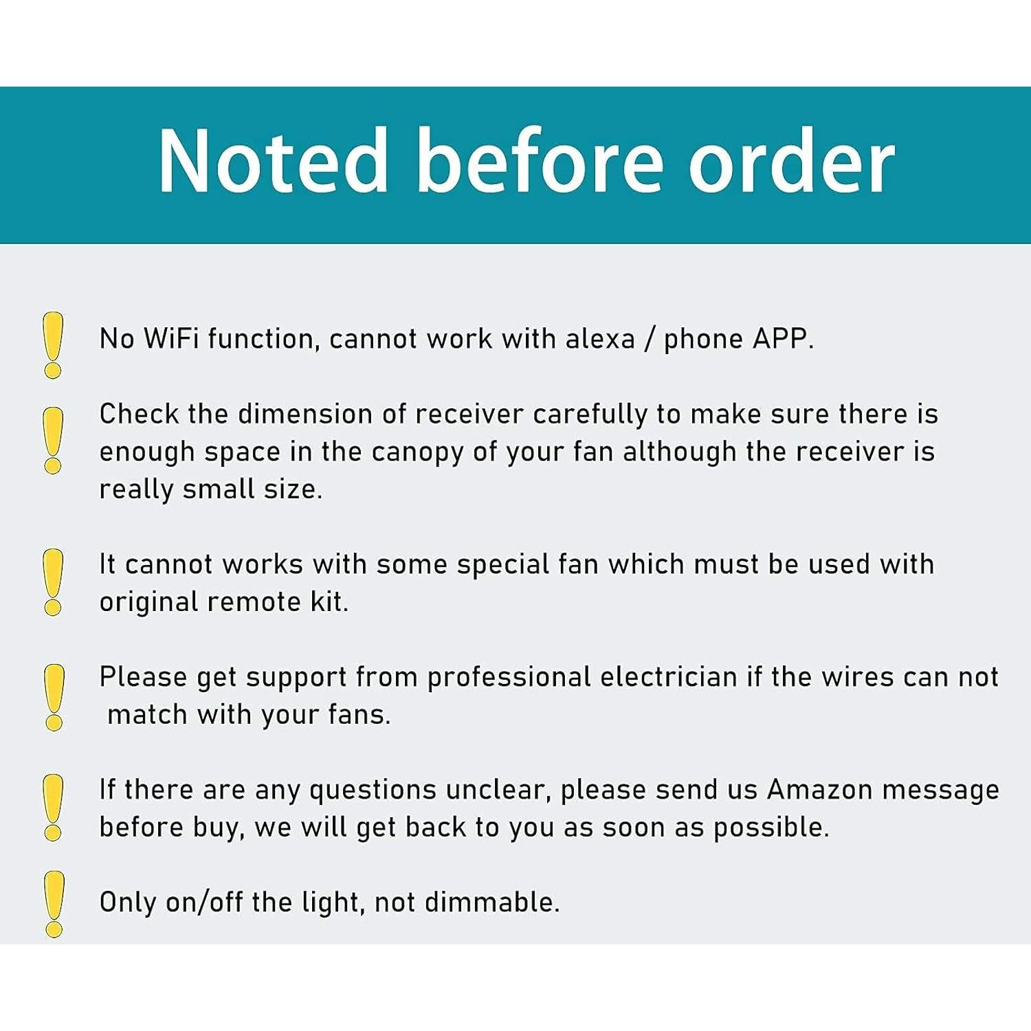 Kit Control Remoto Universal para Ventilador de Techo AUOMII