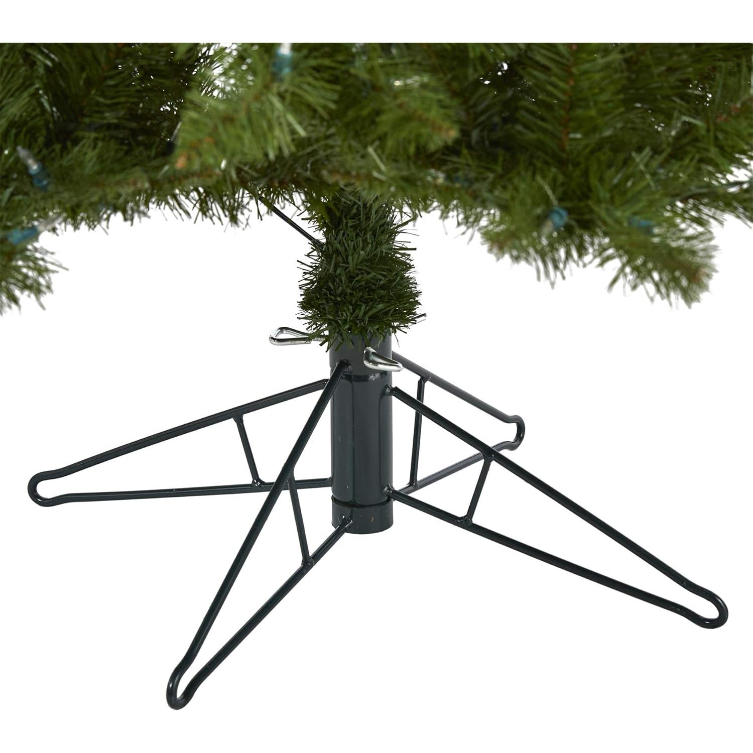 Árbol de Navidad Artificial Casi Natural 1.98m con 450 Luces LED