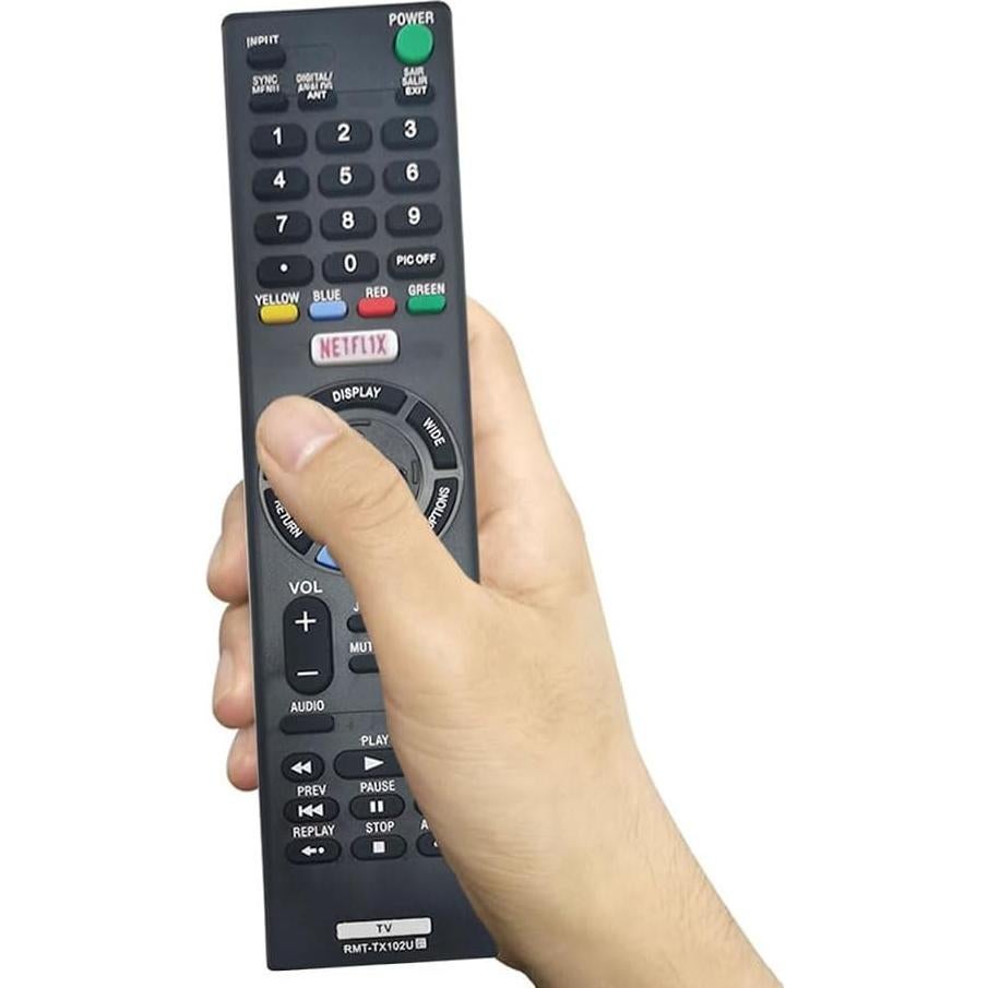 Control Remoto RMT-TX102U Reemplazo Sony para TV Bravia