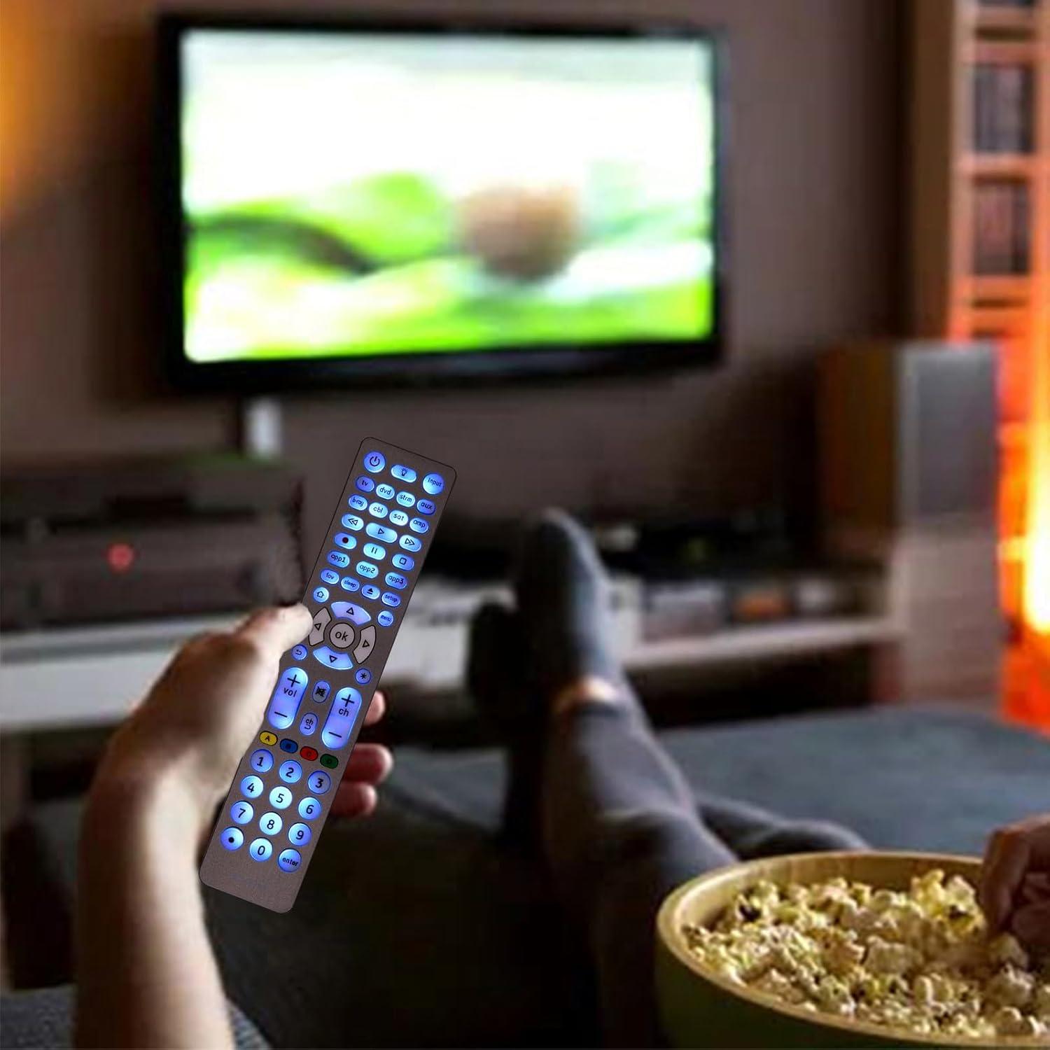 Control Remoto Universal Retroiluminado SMATAR 8 en 1