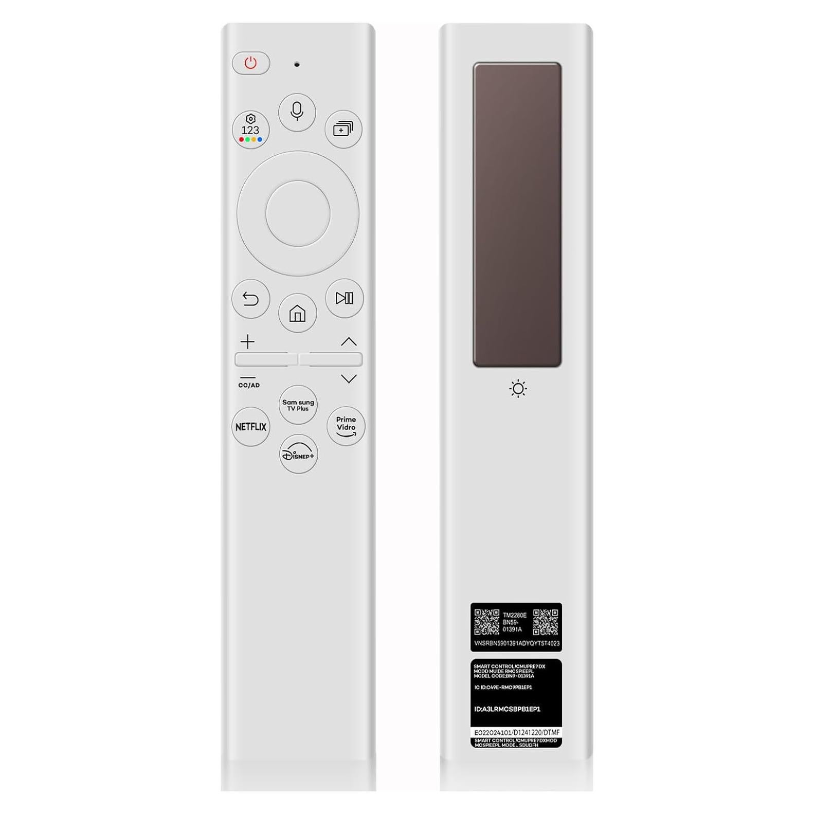 Control Remoto Solar Samsung BN59-01391A con Voz Bluetooth