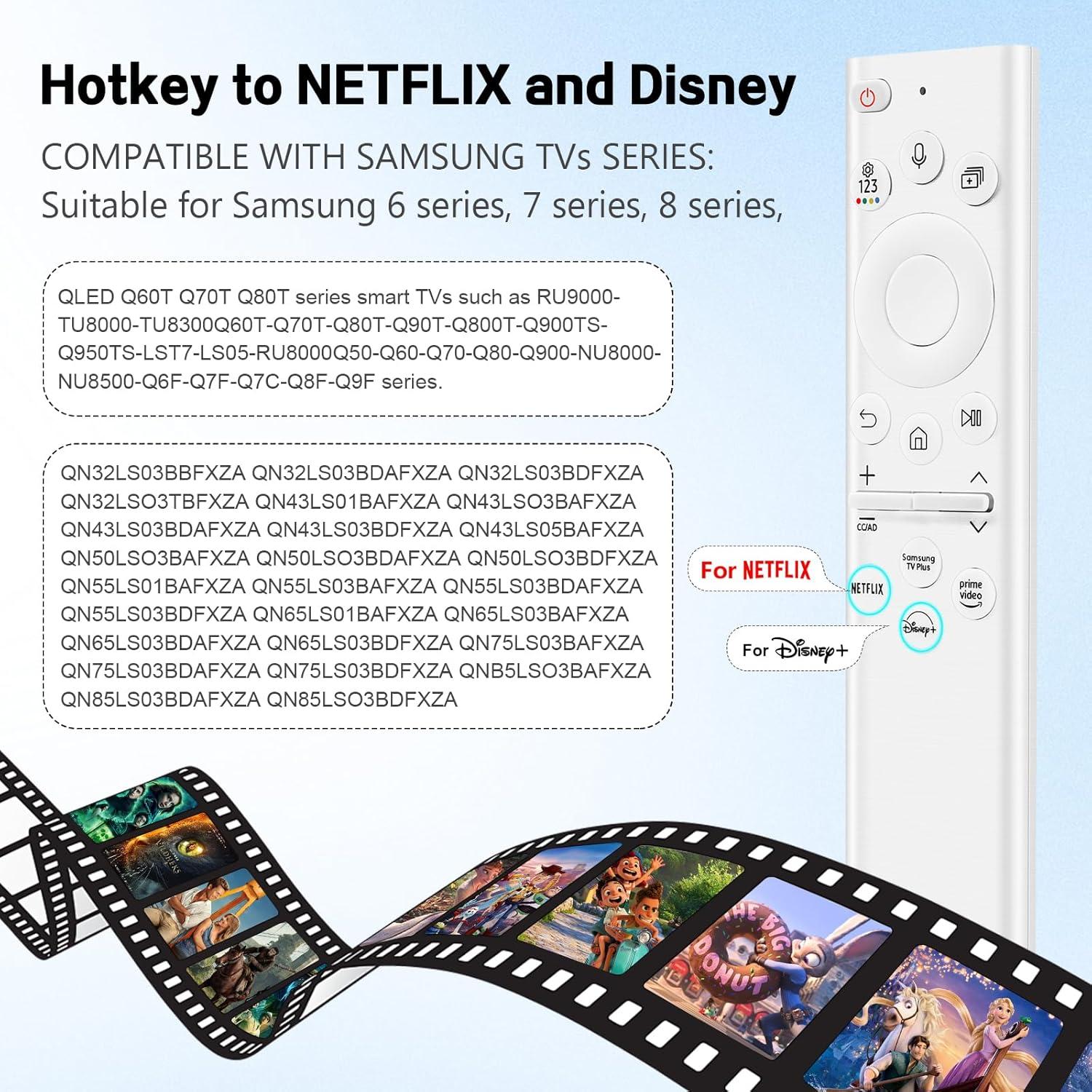 Control Remoto Solar Samsung BN59-01391A con Voz Bluetooth