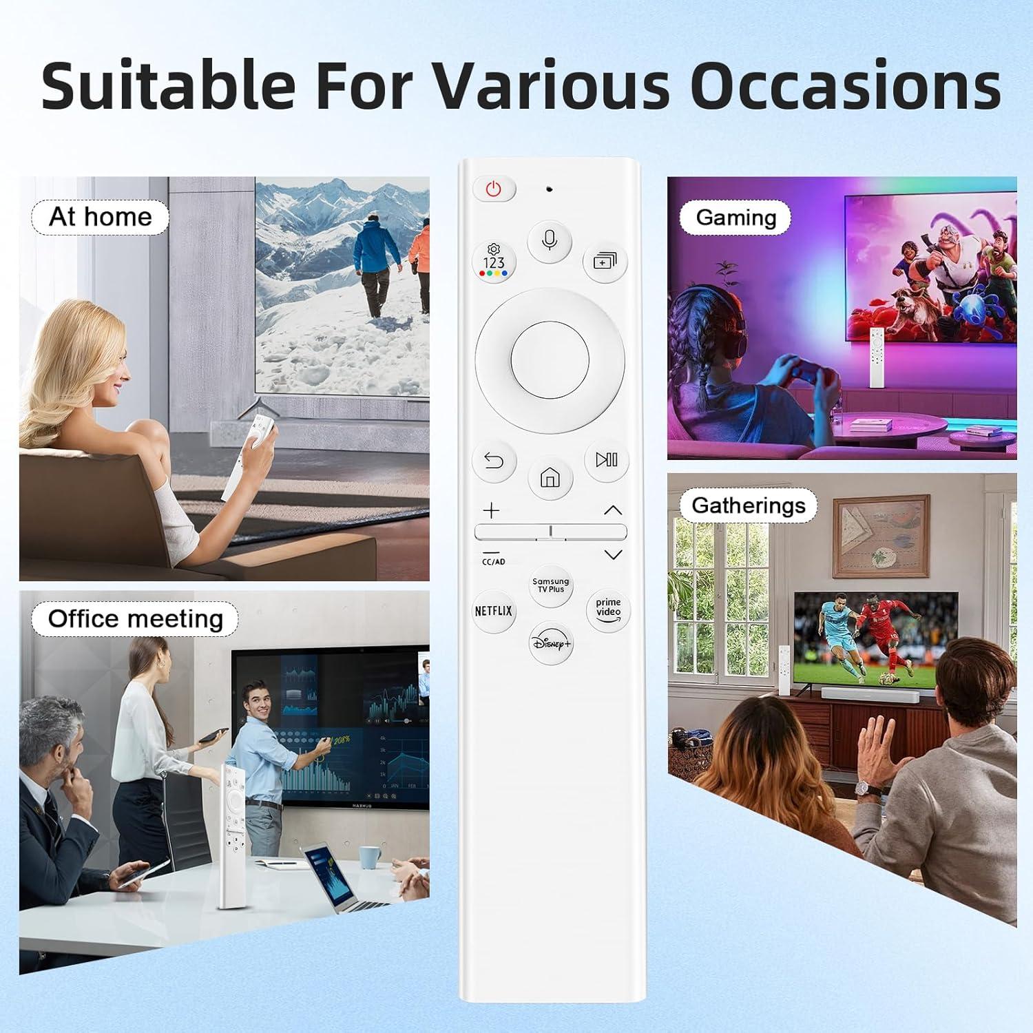 Control Remoto Solar Samsung BN59-01391A con Voz Bluetooth