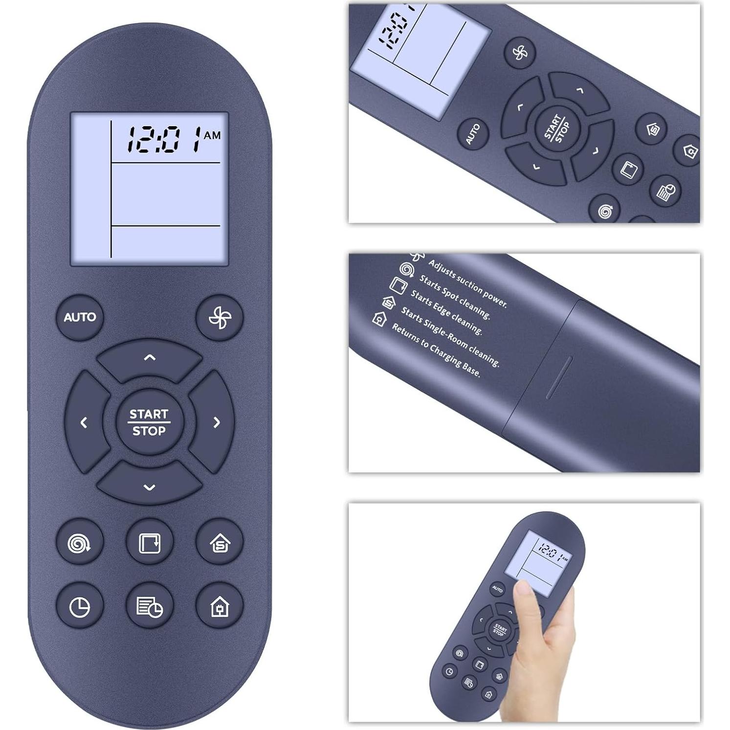 Control Remoto Reemplazo Eufy RoboVac 11S, 12, 15T, 30