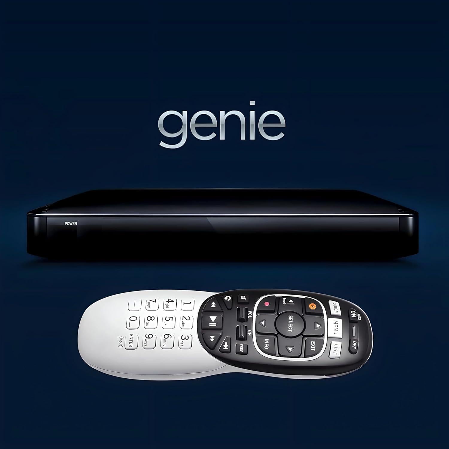 Paquete de 2 controles remotos universales Genie RC73 DirecTV